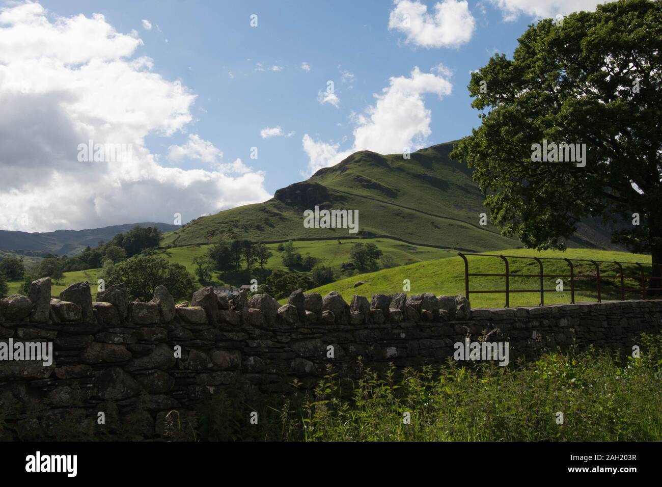 Seenplatte Cumbria Stockfoto