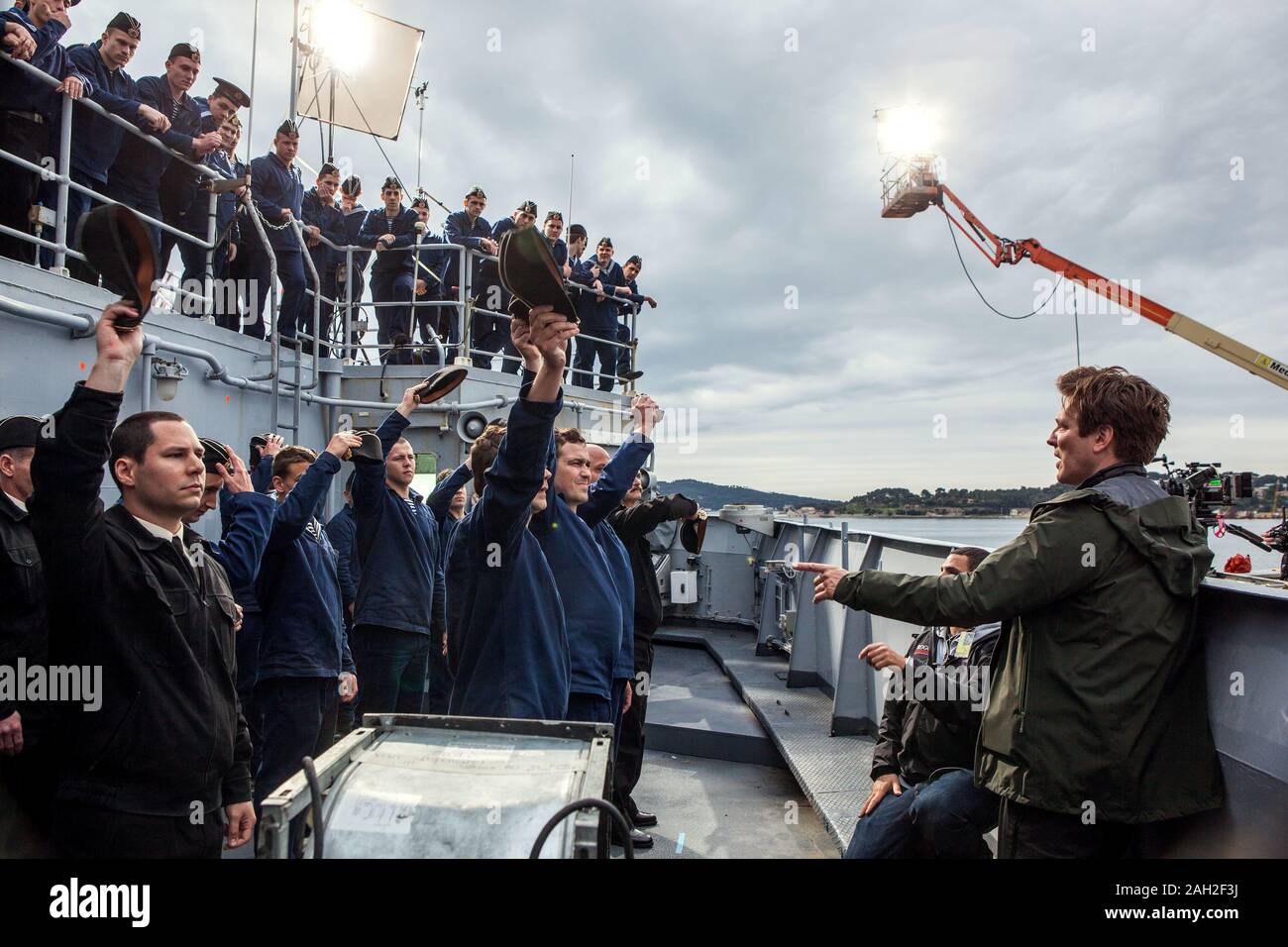 THOMAS VINTERBERG in KURSK (2018), unter der Regie von Thomas Vinterberg. Quelle: Europa Corp./Belga Produktionen/über EST/Album Stockfoto