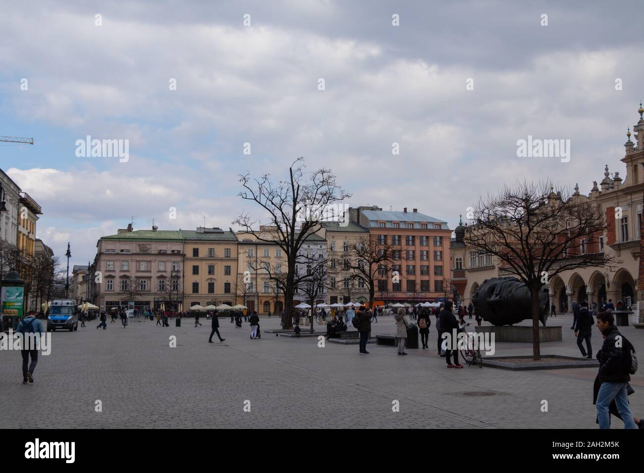 Hauptplatz, Krakau Stockfoto