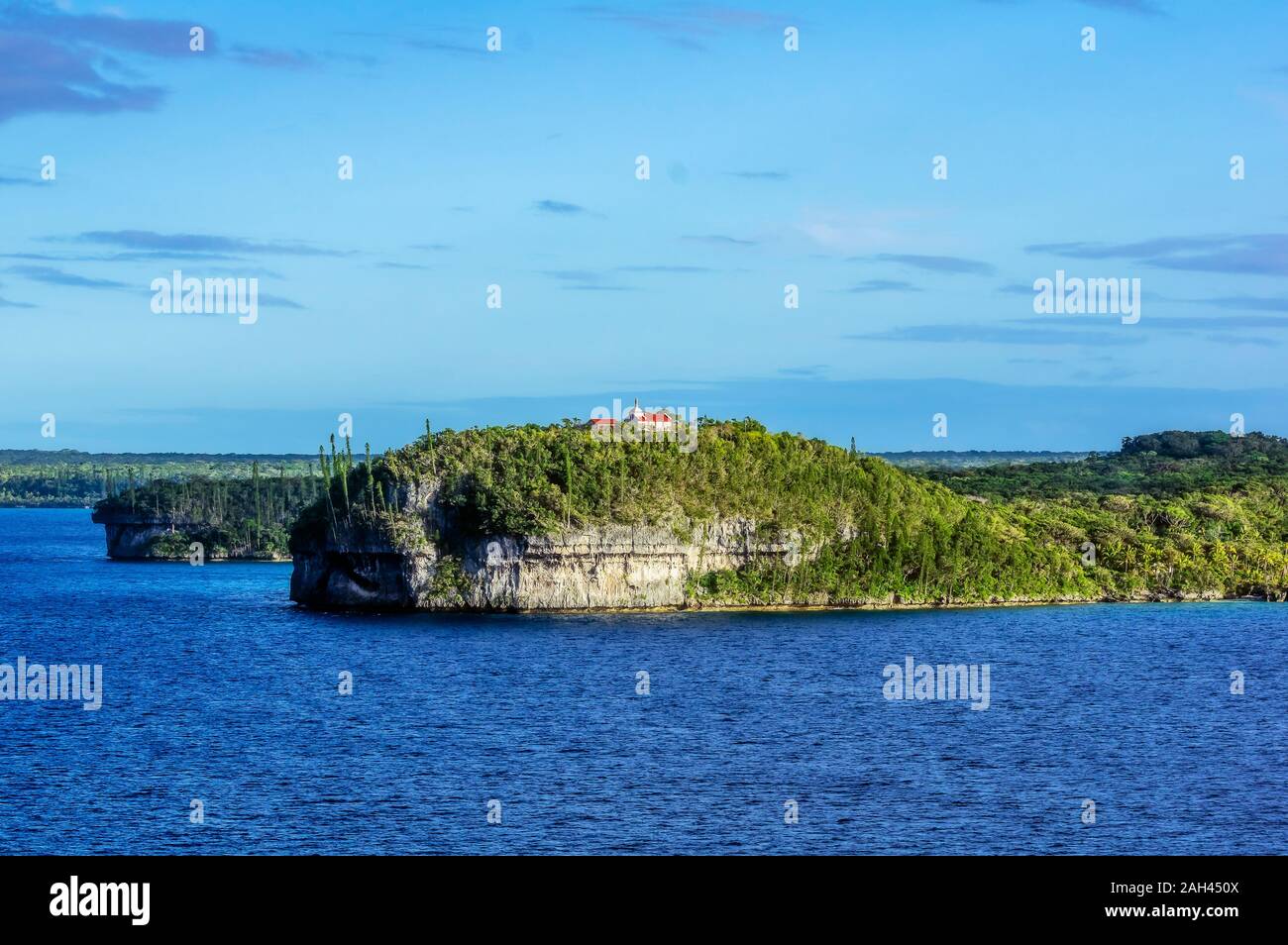 Neukaledonien, Lifou, Kirche Notre Dame Stockfoto