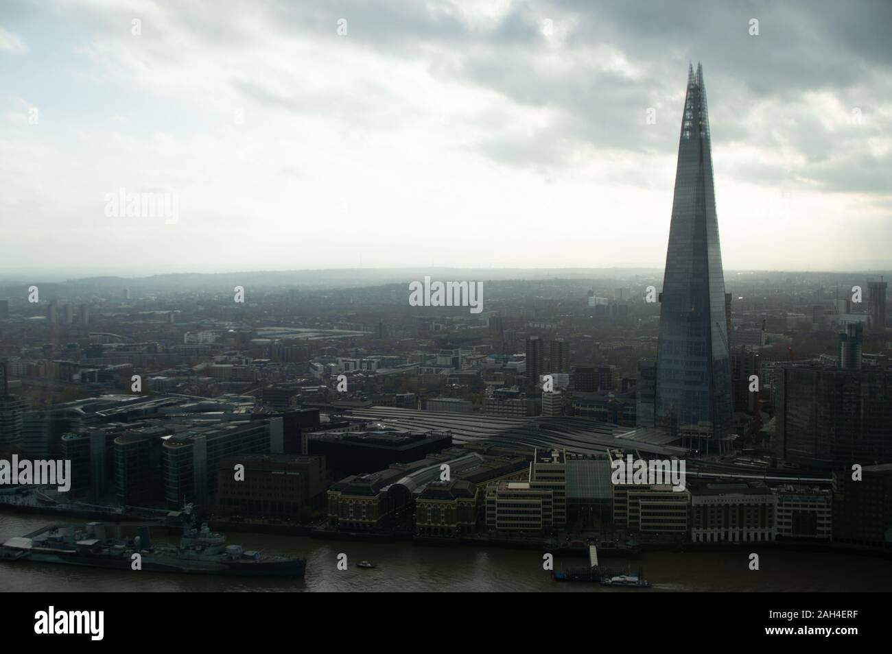 Durch London spazieren und die Schönheit in der ganzen Stadt festhalten Stockfoto