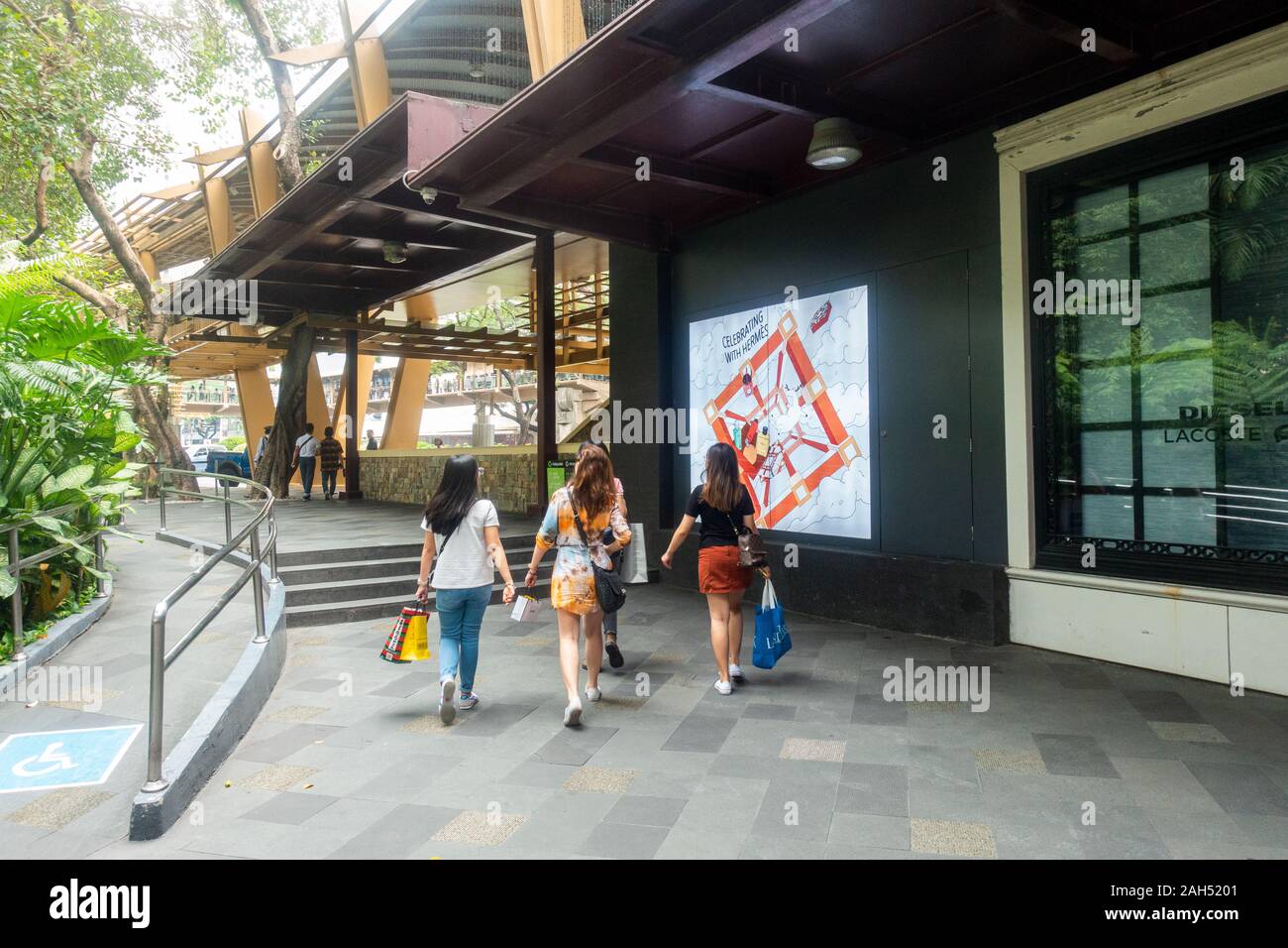 Manila, Philippinen, Greenbelt Shopping Mall Stockfoto