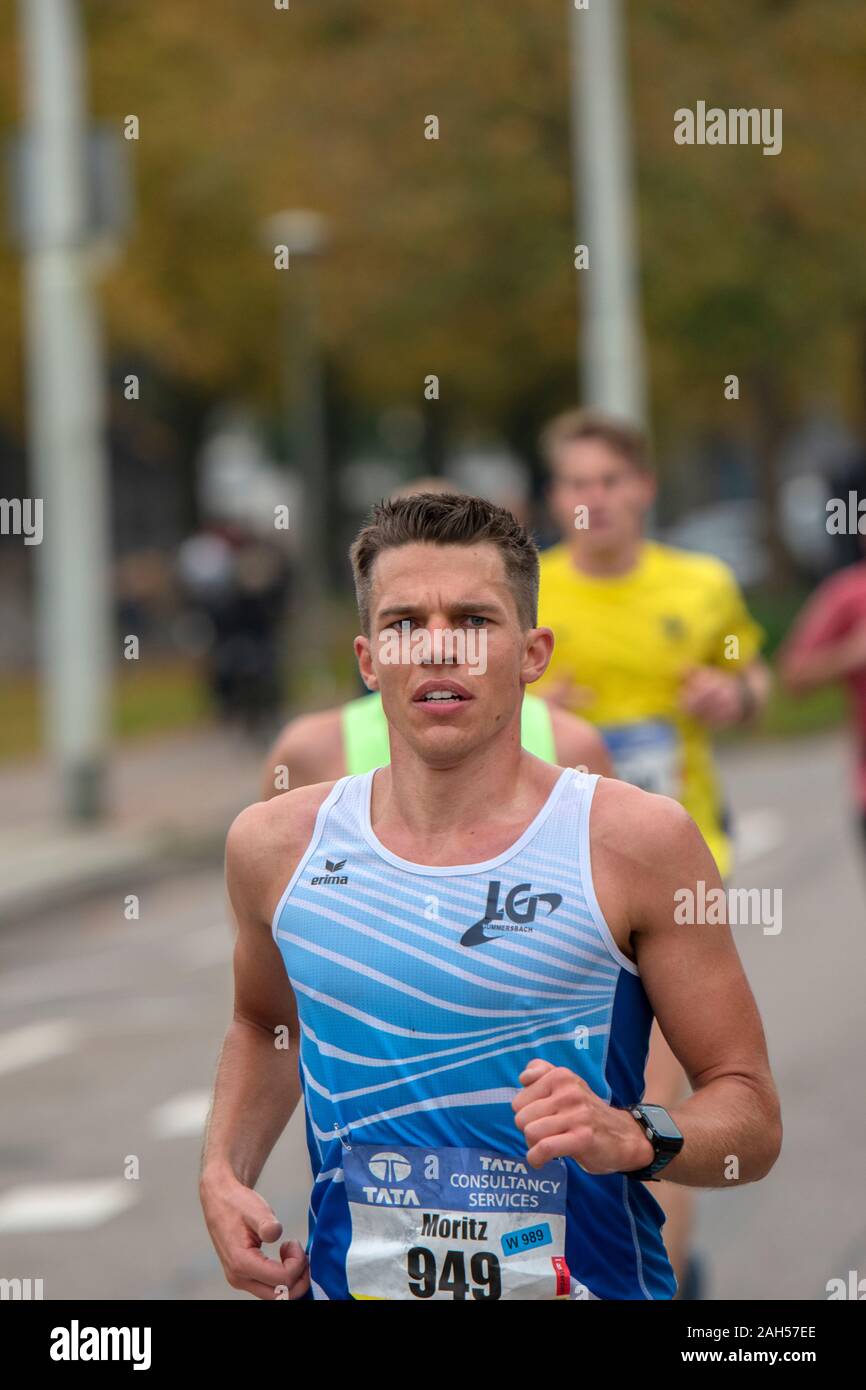 Der Marathon in Amsterdam Die Niederlande 2019 Stockfoto