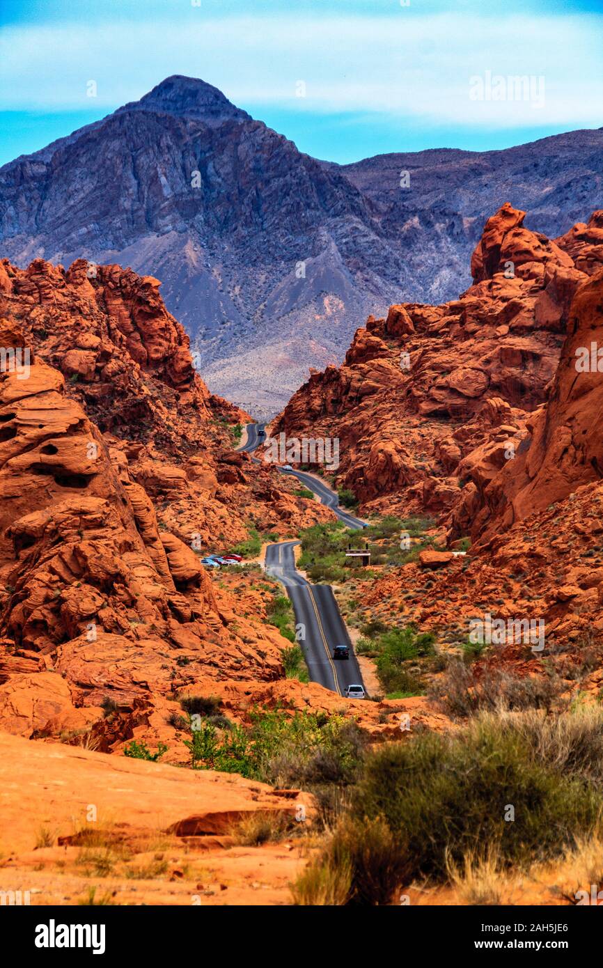 Valley of Fire State Park Stockfoto