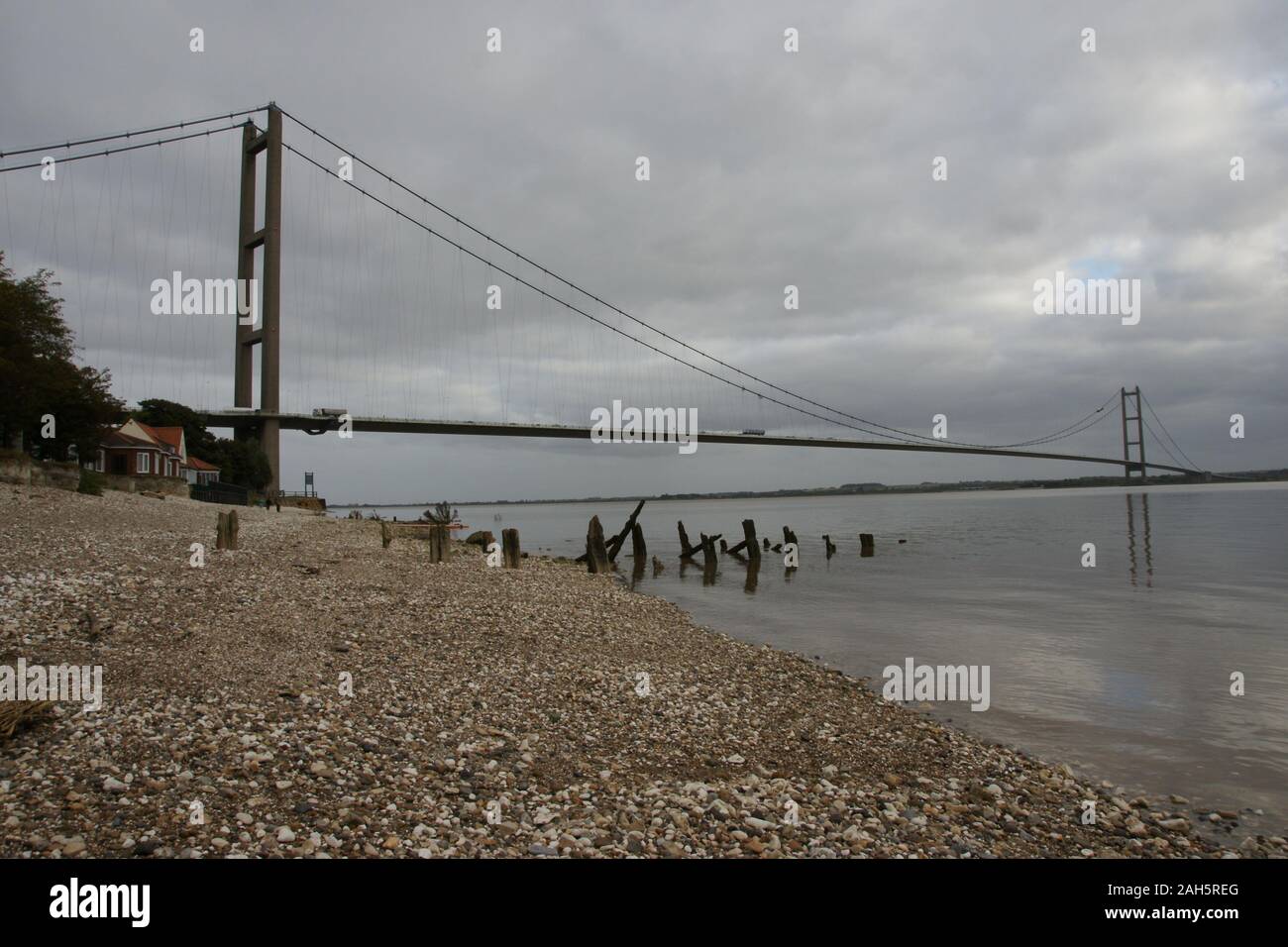 Die Humber-Brücke Stockfoto