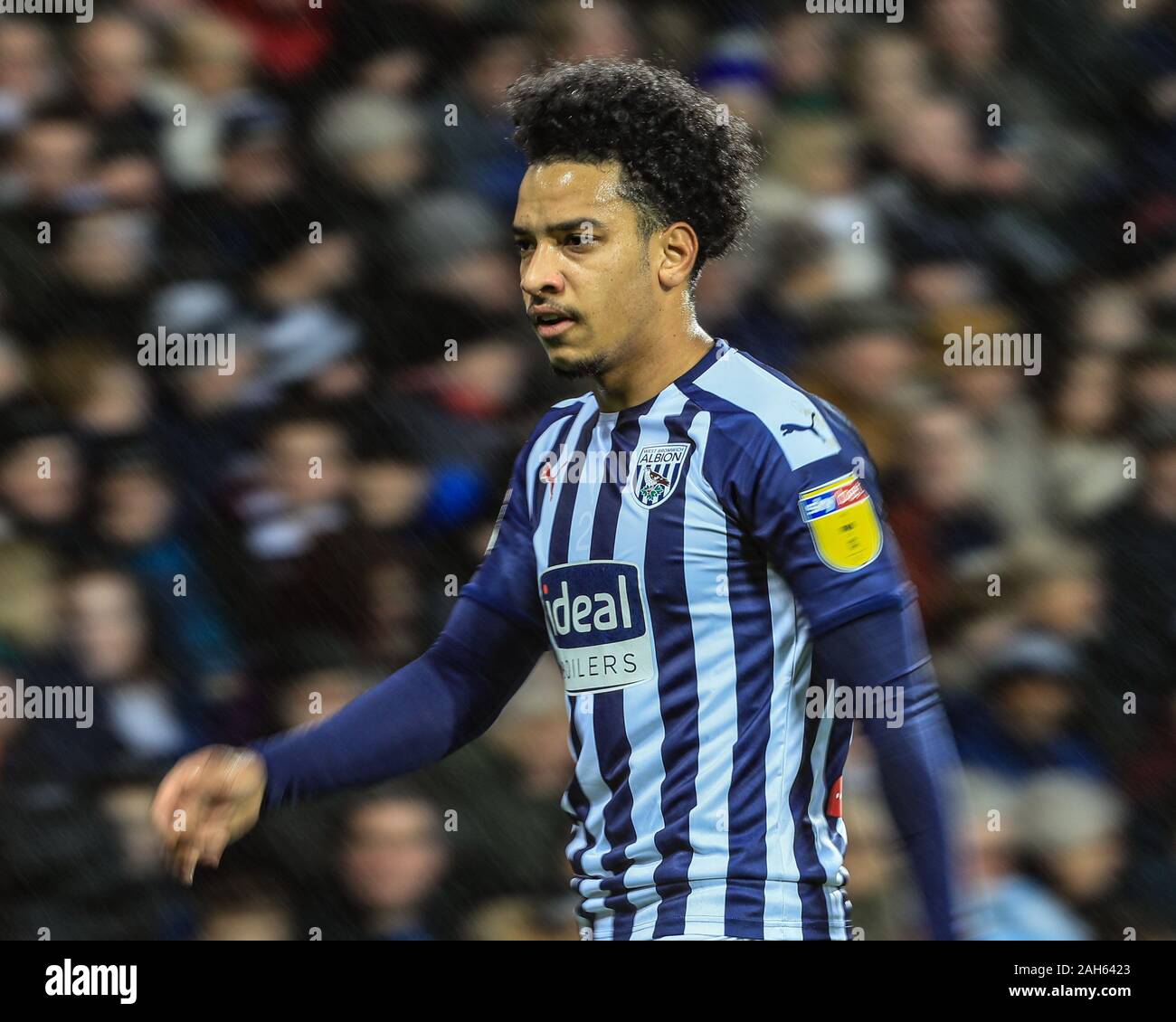 21. Dezember 2019, der Weißdorn, West Bromwich, England; Sky Bet Meisterschaft, West Bromwich Albion v Brentford: Matheus Pereira (12.) West Bromwich Albion während des Spiels Credit: Mark Cosgrove/News Bilder Stockfoto