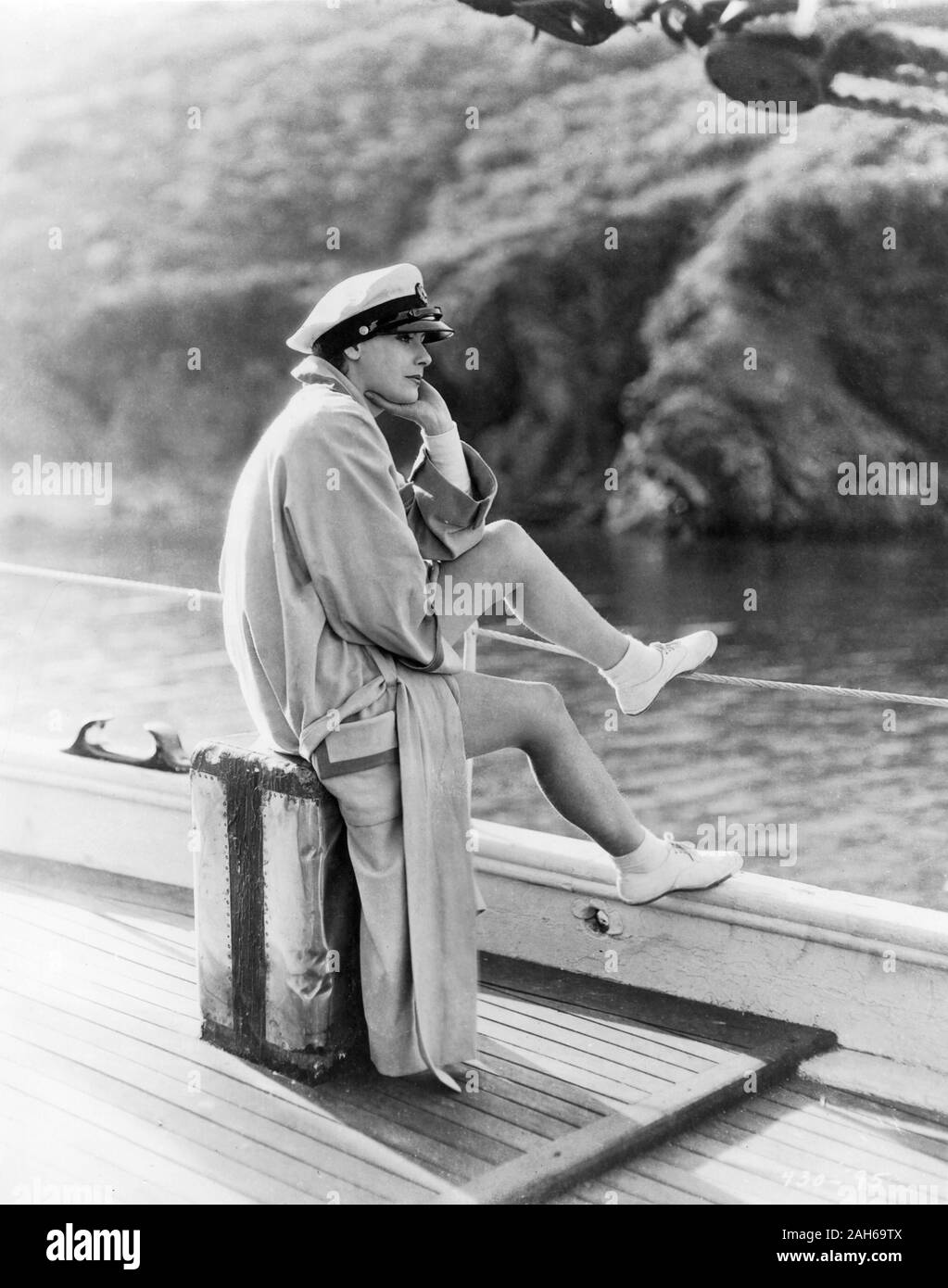 GRETA GARBO in der SINGLE STANDARD Direktor 1929 John S. Robertson Roman Adela Rogers St. Johns Stummfilm mit Musik und Soundeffekten Metro Goldwyn Mayer Stockfoto