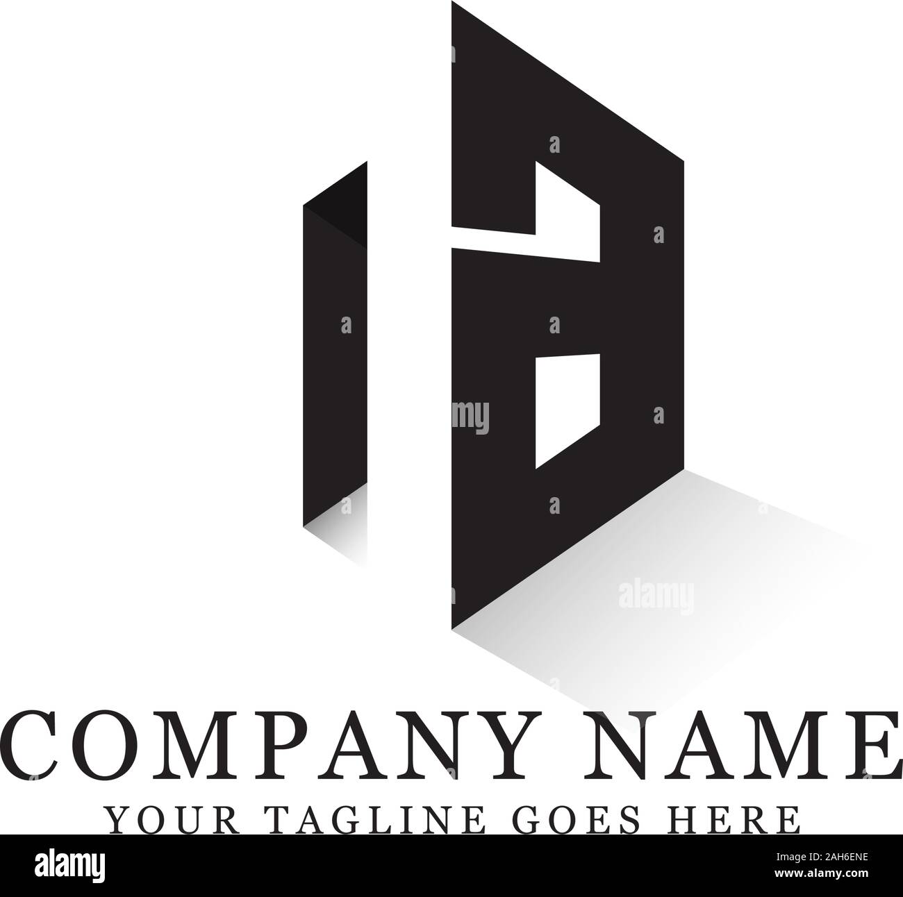 NA erste Logo Designs, sechseckigen logo Vorlage, kreative logo Inspiration Stock Vektor