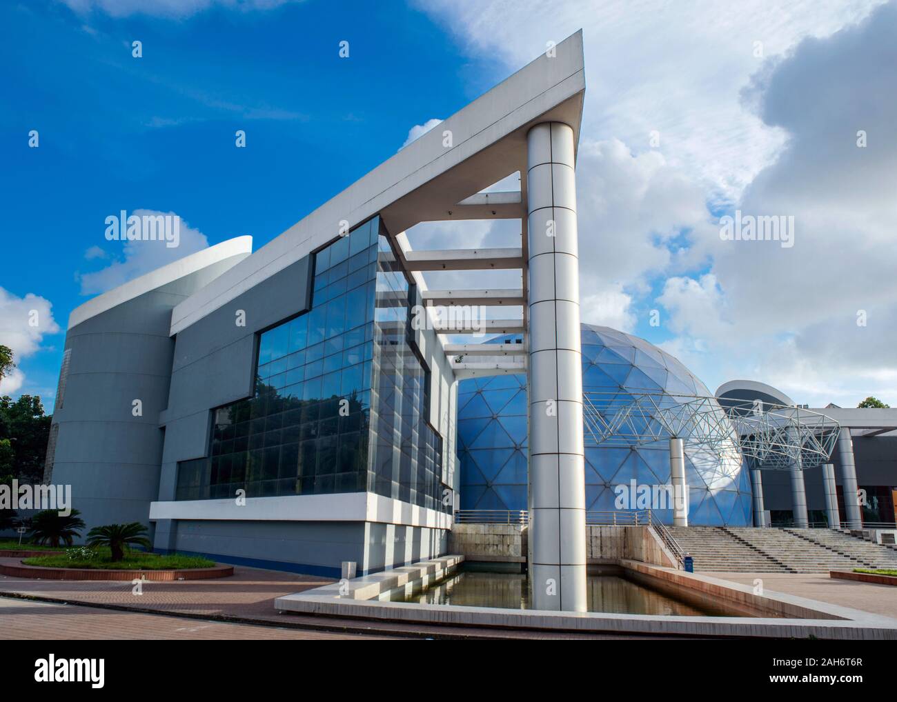 Bangabandhu Sheikh Mujibur Rahman Novo Theater. Stockfoto