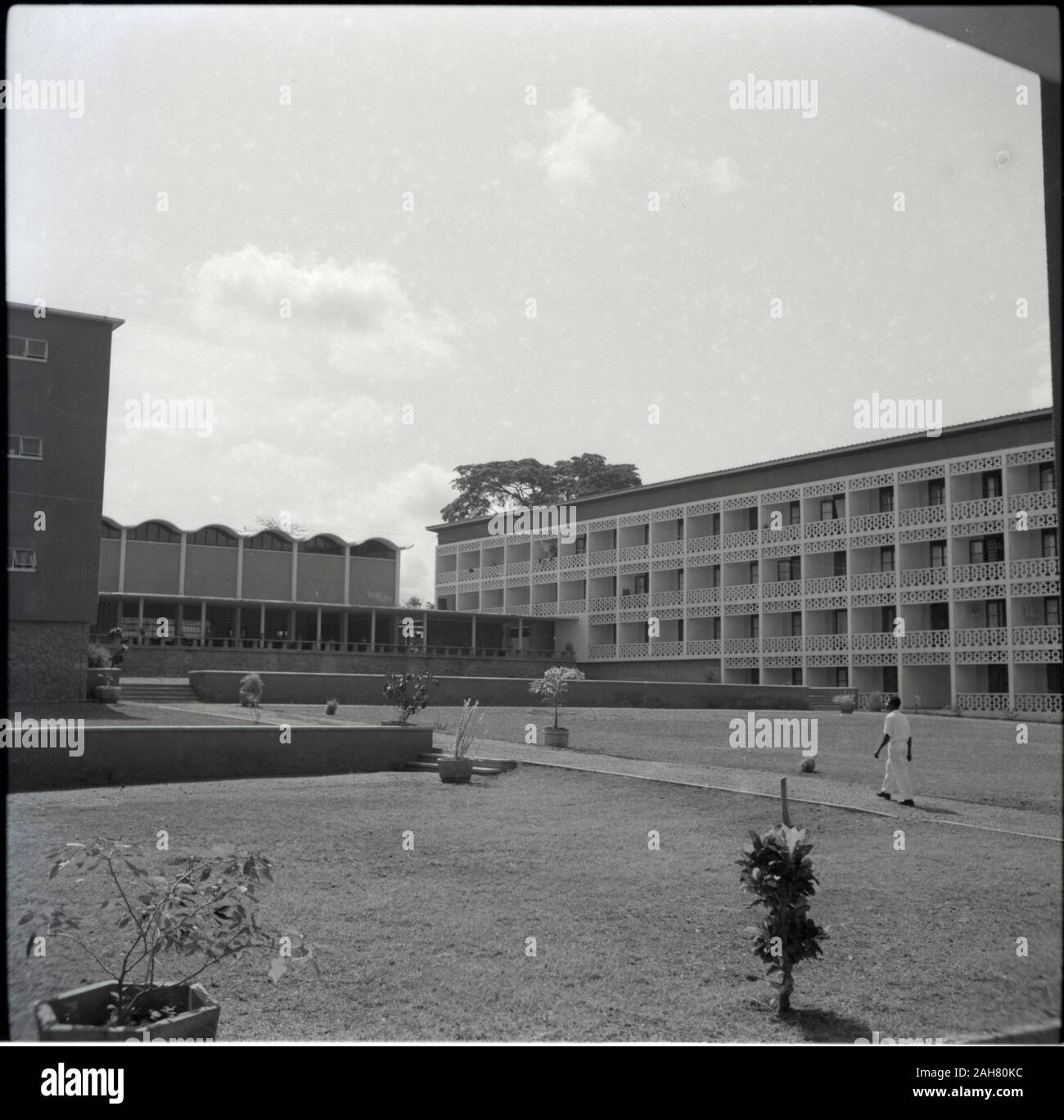 Nigeria, BanyangIbadan: University College: mellanby Halle 14/03/1954 14/03/1954. 2012/001/6/7/B6. Stockfoto