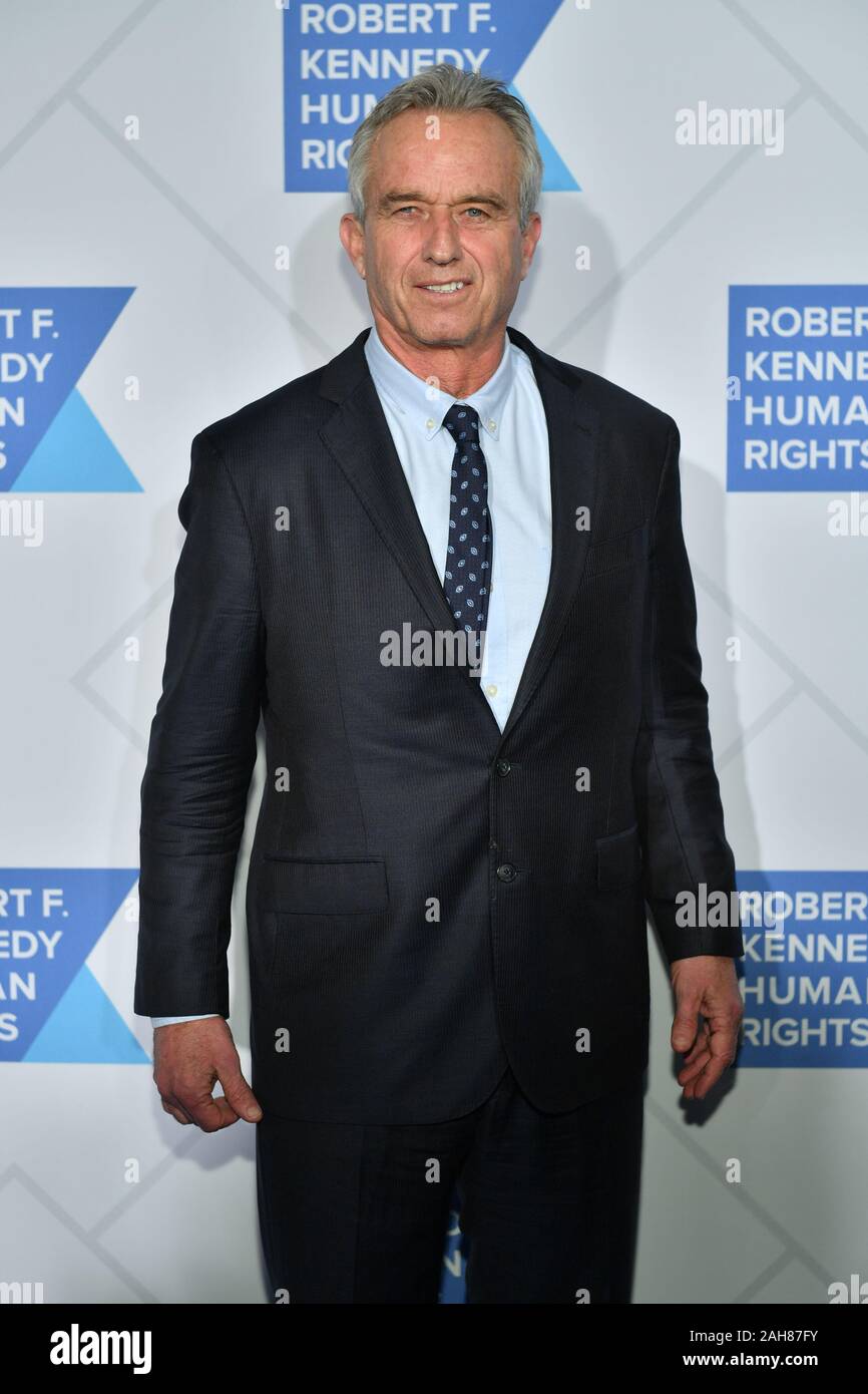 Welligkeit der Hoffnung Award Gala, Ankünfte, New York Hilton in Midtown, USA - 12 Dez 2019 - Robert F. Kennedy jr. Stockfoto