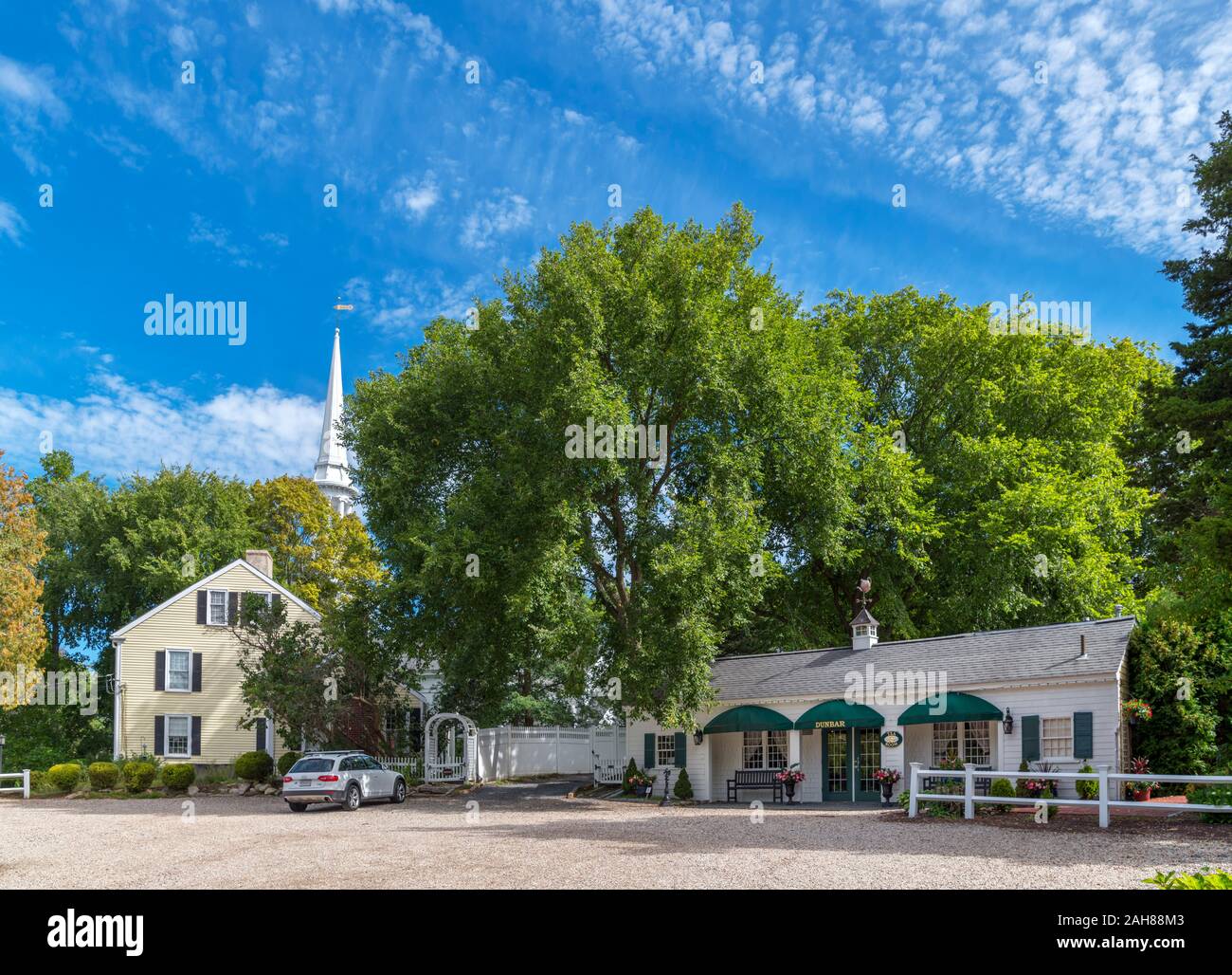 Dunbar House Restaurant und Teestube, Sandwich, Cape Cod, Massachusetts, USA Stockfoto