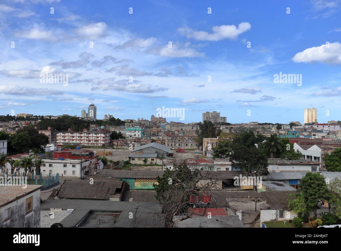 Die schöne Stadt Havanna Stockfoto