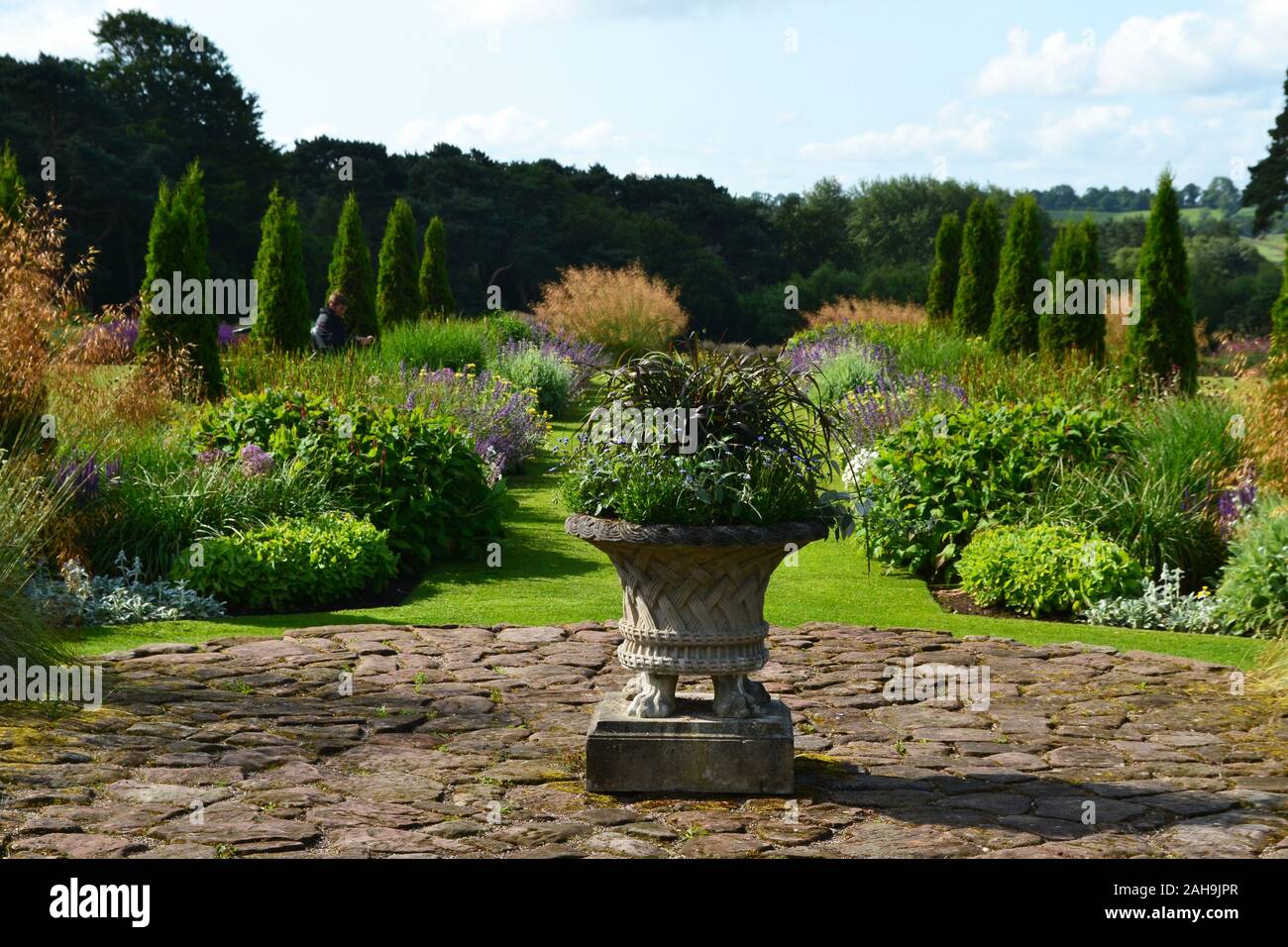 Abbeywood Gärten, Delamere, Northwich, Cheshire, Großbritannien Stockfoto