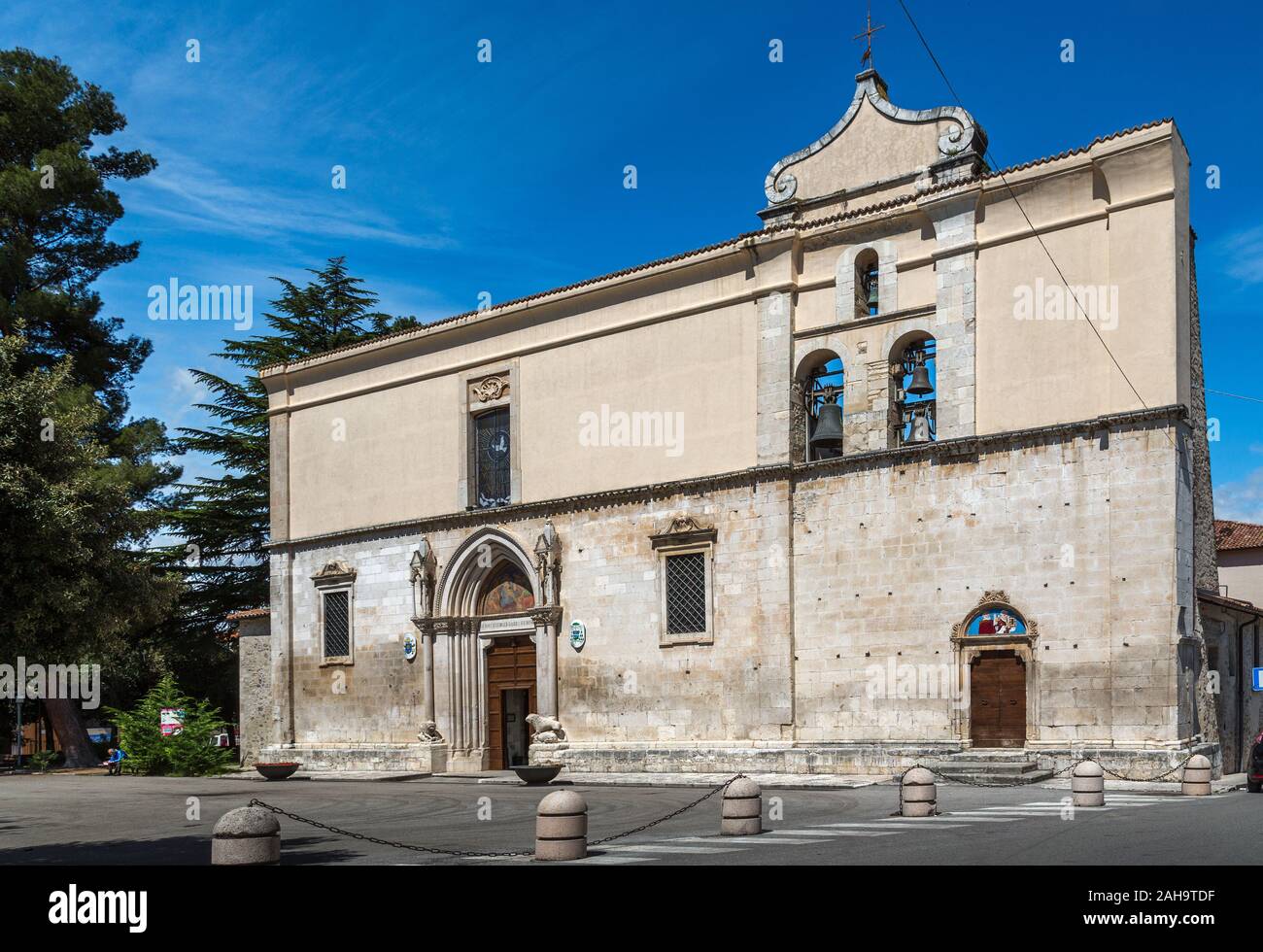 Sulmona, St. Panfilo Basilika, Dom Stockfoto