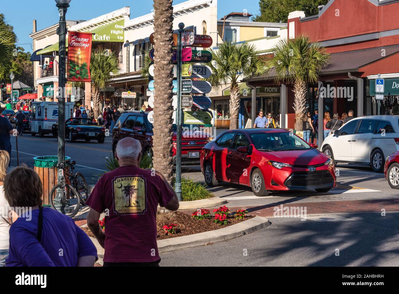 Downtown Mount Dora, Florida. (USA) Stockfoto
