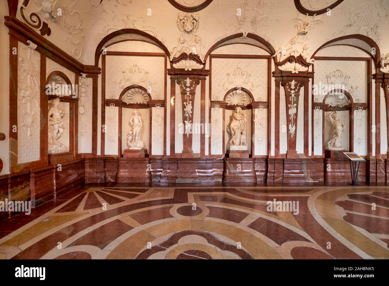 Belvedere Museum. Wien Österreich Stockfoto