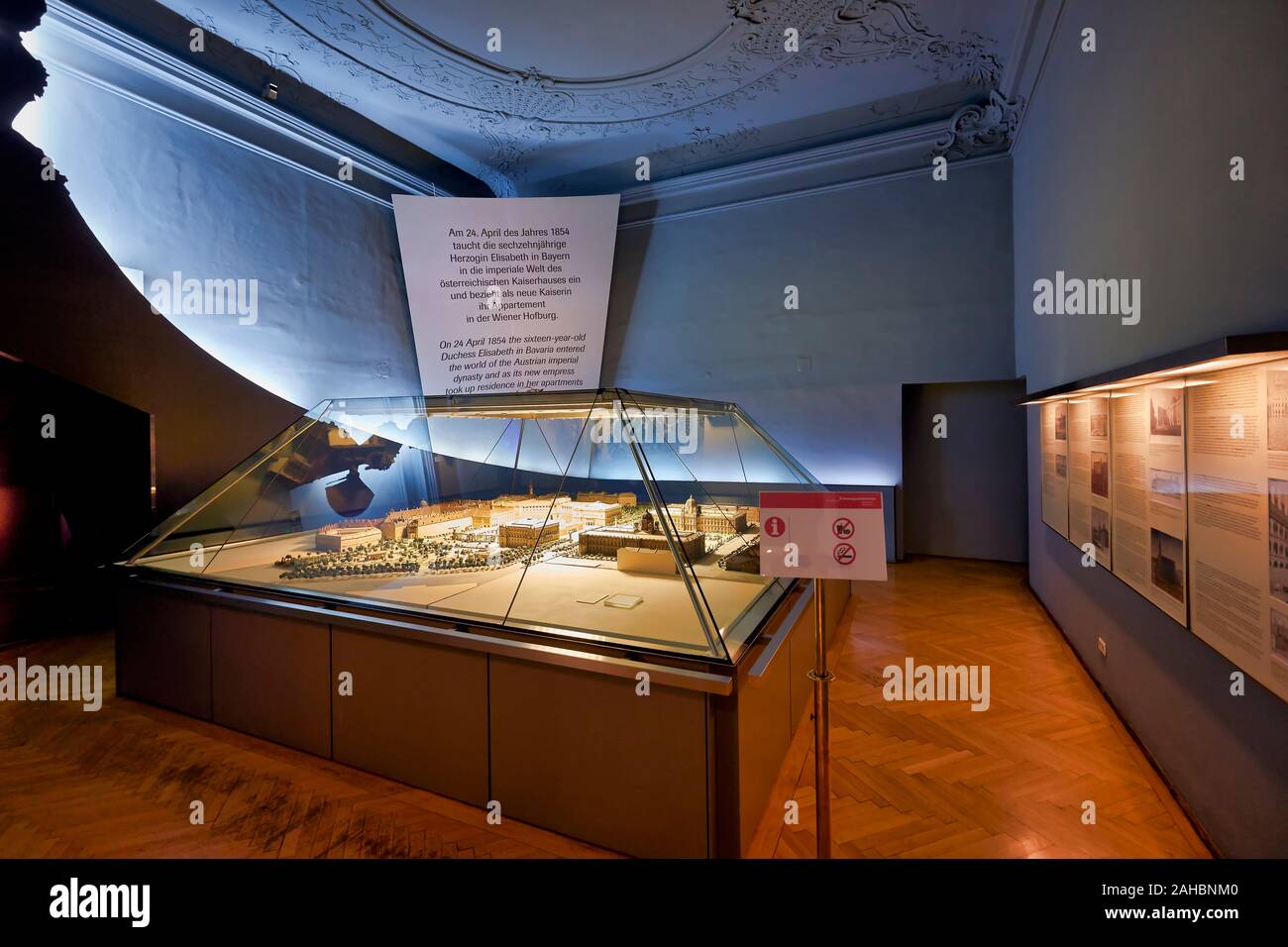 Hofburg Kaiserappartements Sissi. Wien Österreich Stockfotografie Alamy