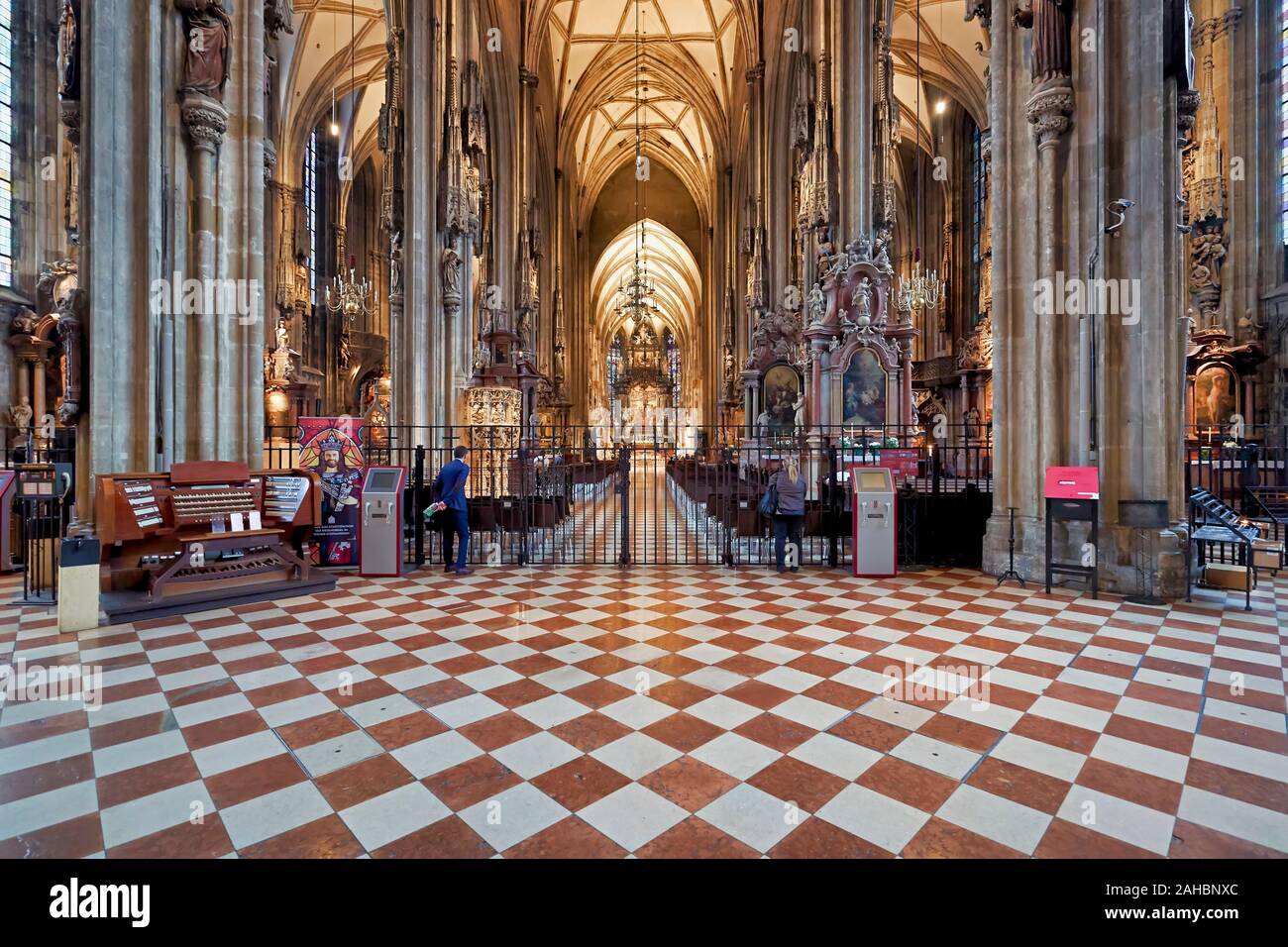 Stephansdom Der Stephansdom Kathedrale. Stephansplatz. Wien Österreich Stockfoto