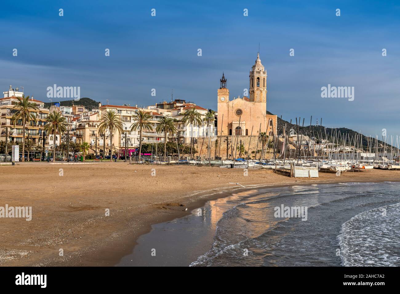 Sitges, Katalonien, Spanien Stockfoto