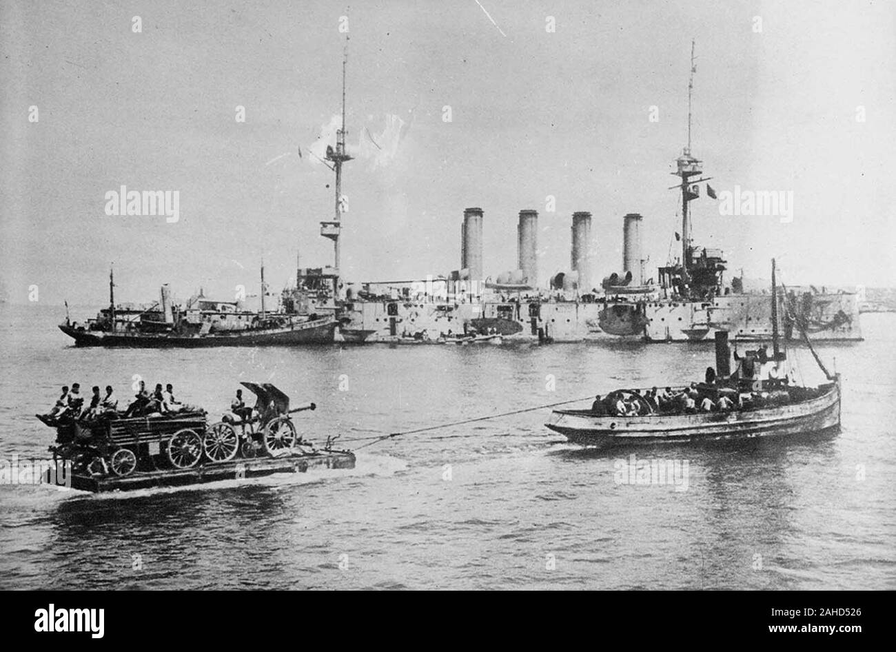 Naval warfare der Erste Weltkrieg, 1914-1918 Stockfoto