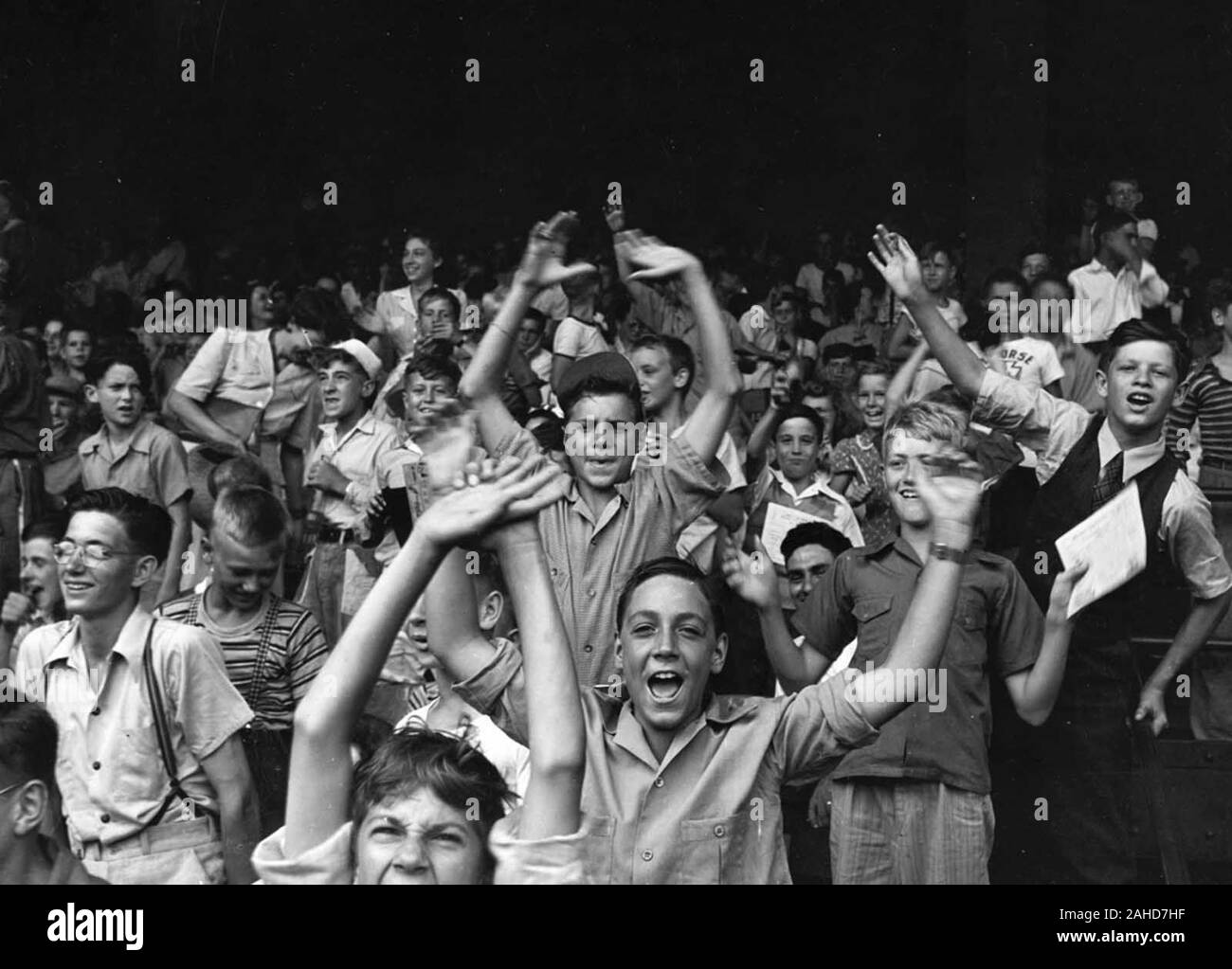 Detroit während der frühen 1940er Jahre Stockfoto