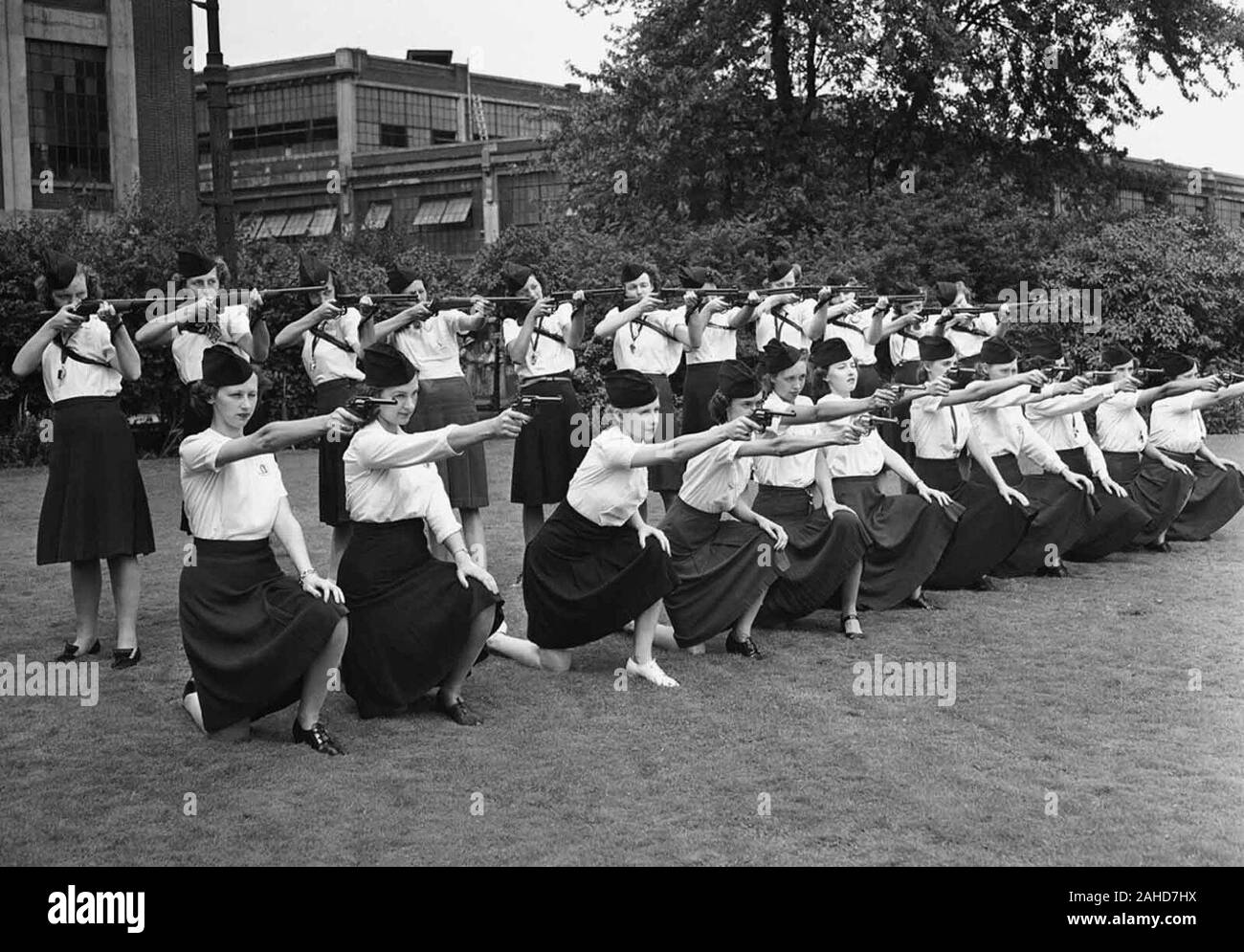 Detroit während der frühen 1940er Jahre Stockfoto