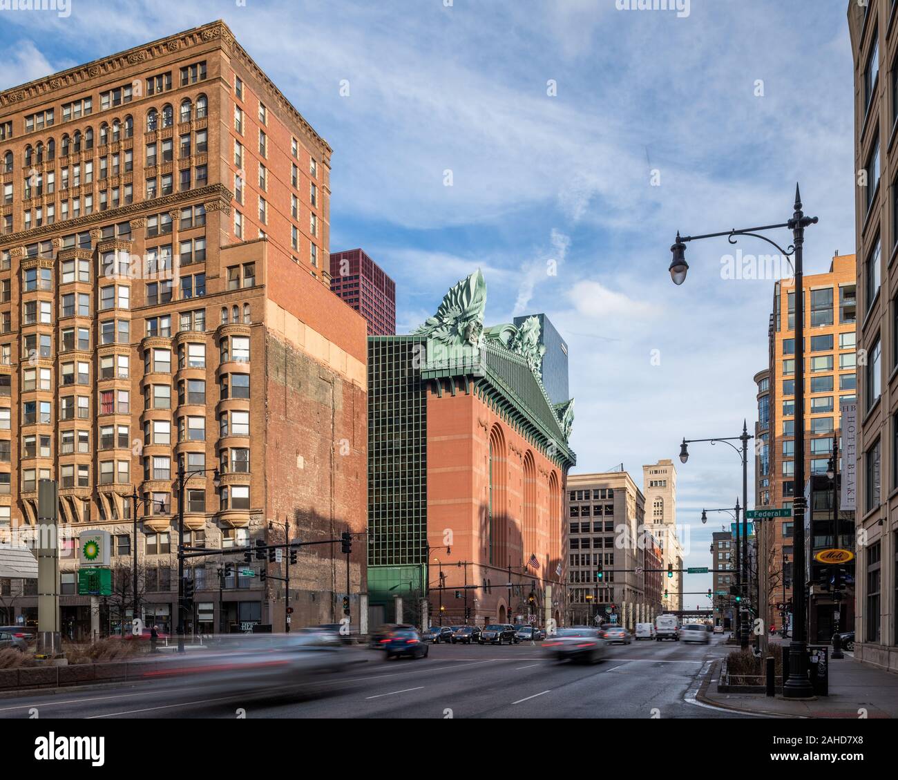 Harald-Washington-Bibliothek Stockfoto