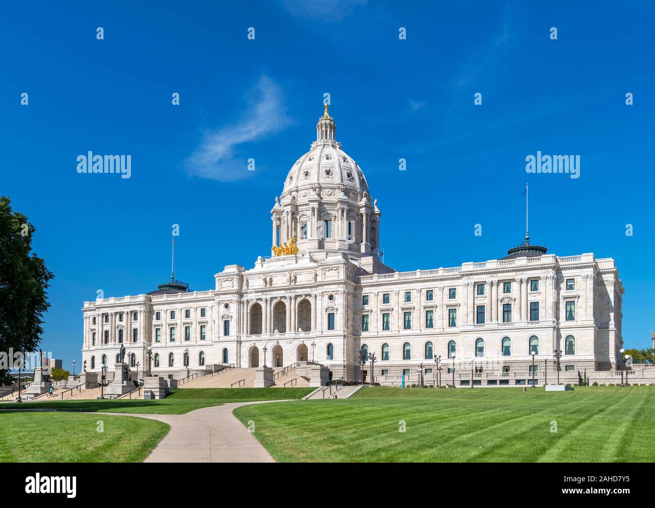 St Paul, MN. Minnesota State Capitol, Saint Paul, Minnesota, USA Stockfoto