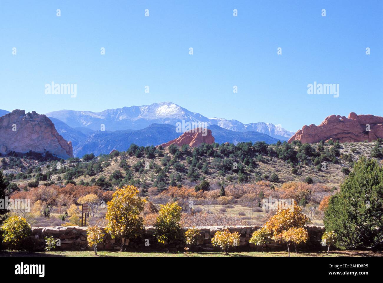 Garden of the Gods, Manitou Springs, Colorado Stockfoto