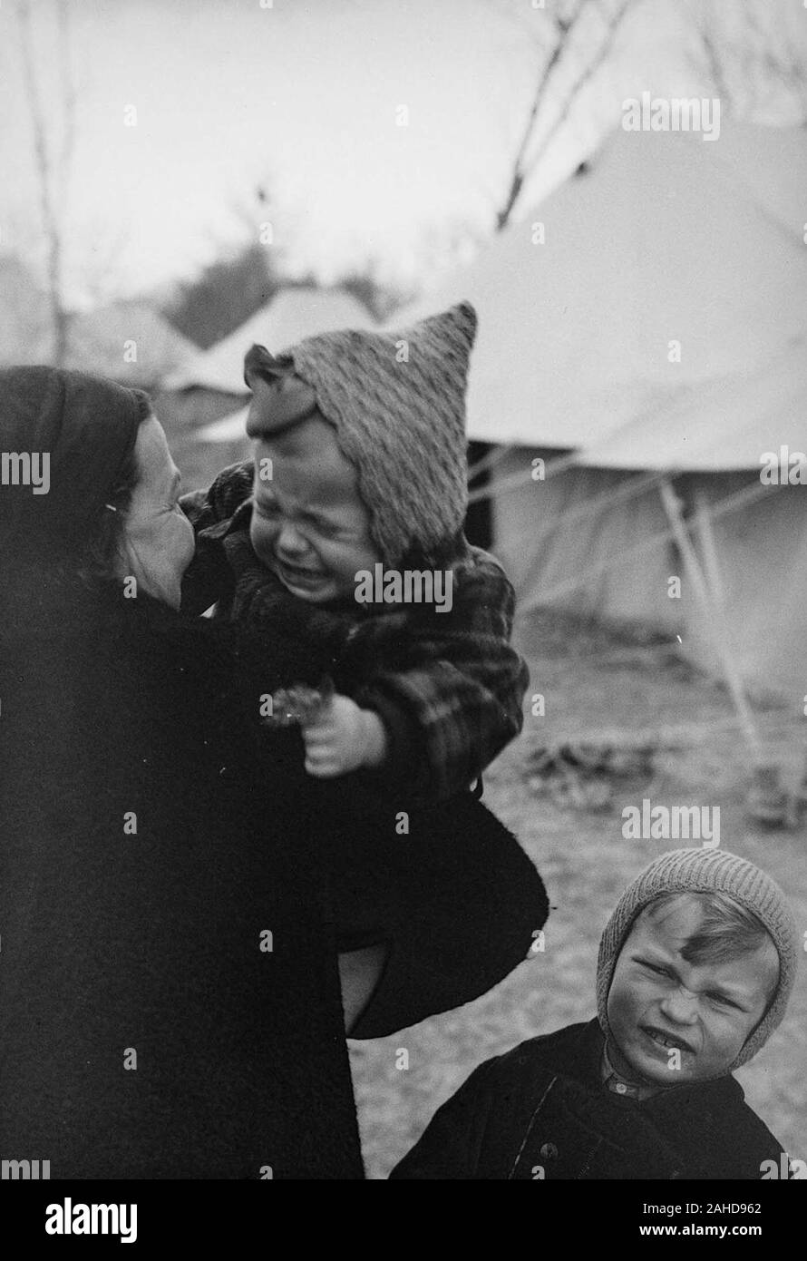 Polnische Flüchtlinge im Iran, 1942-1945 Stockfoto