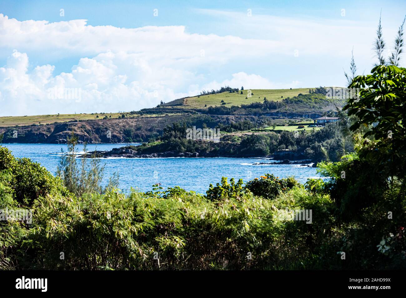 Maui, Kapalua Aussicht Stockfoto