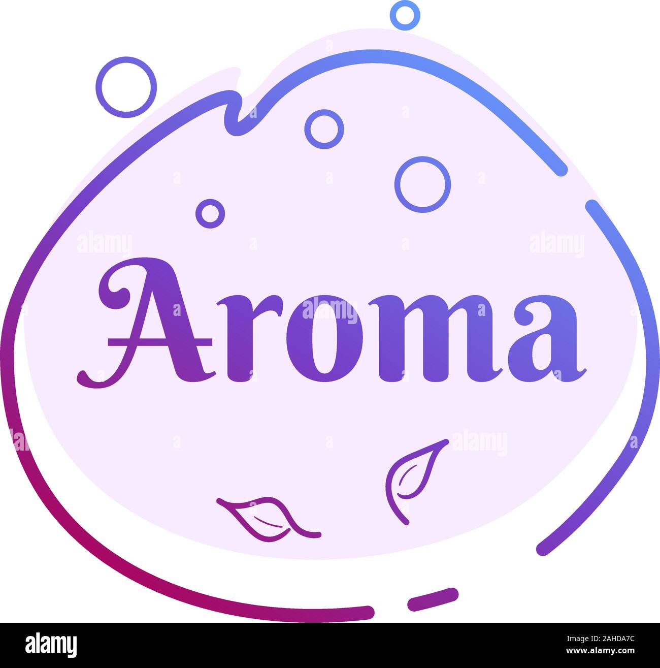 Abstrakte spa Therapie logo Piktogramm für Lifestyle Design. Wellness Business Template. Beauty Salon Farbe Symbol in der Linie für Social Media. Vektor natürliche Piktogramm auf isolierten weißen Hintergrund. Stock Vektor