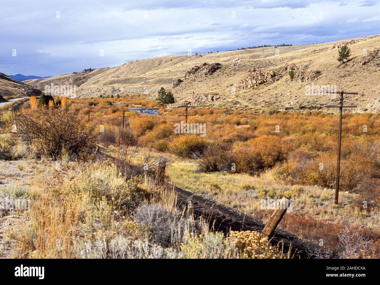 Colorado Route 24. Stockfoto