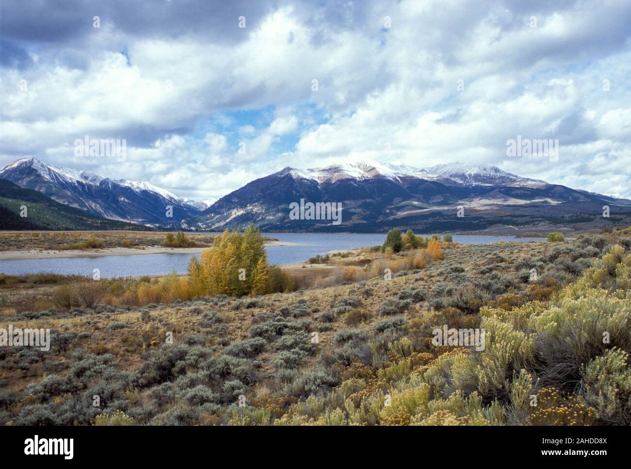 Twin Lakes, Colorado Stockfoto