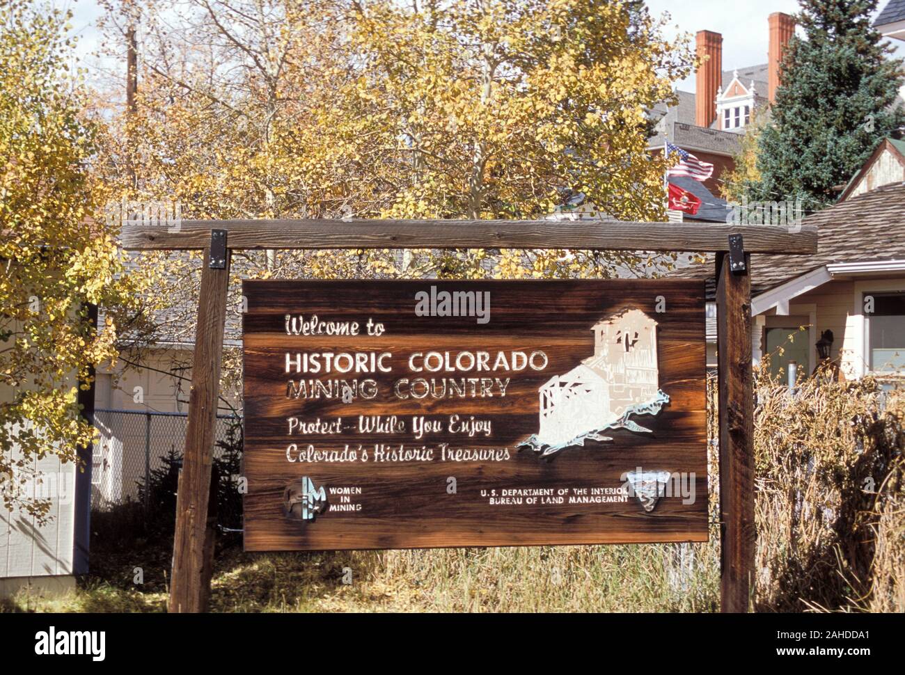 Leadville, Colorado Stockfoto