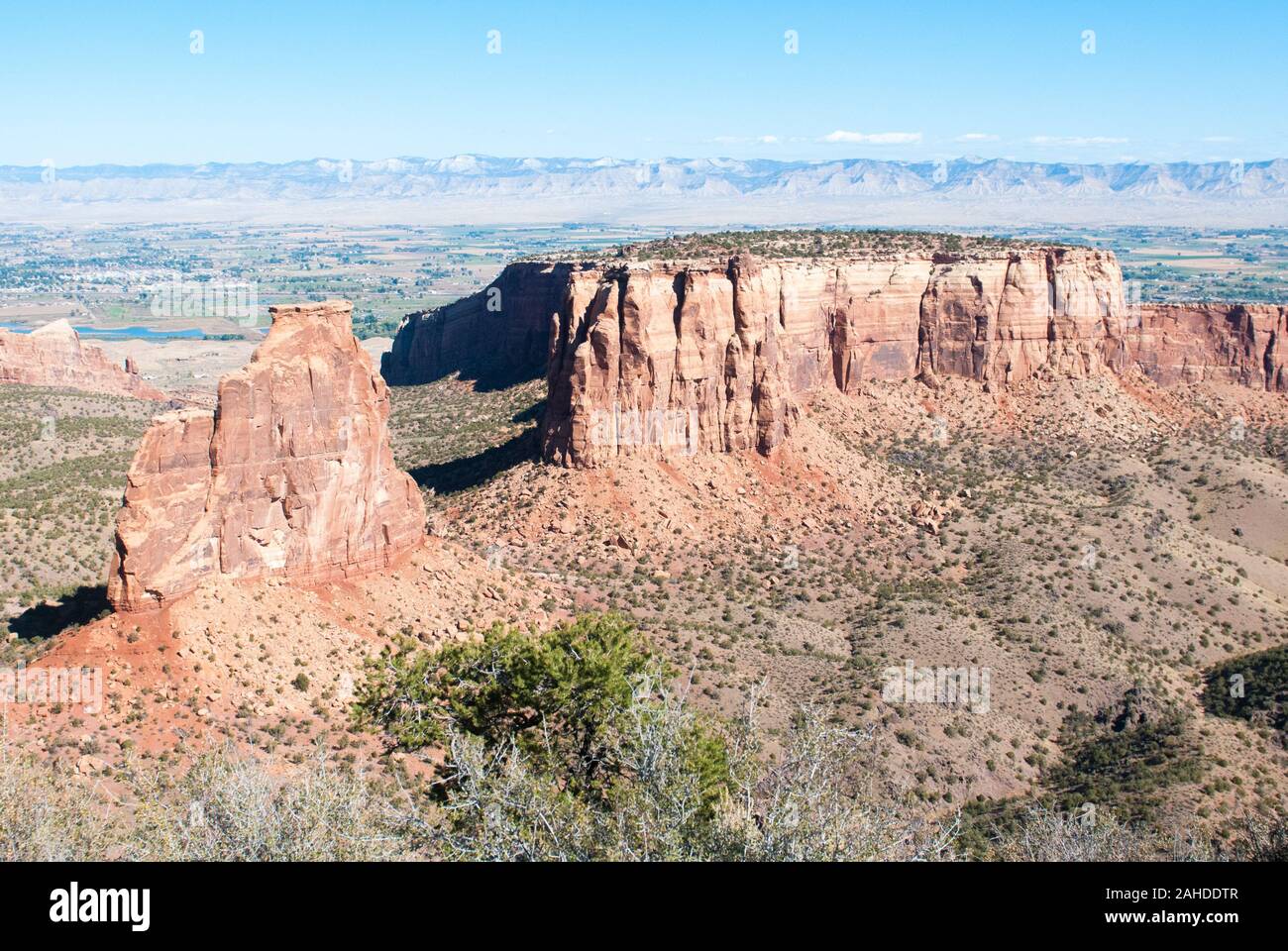 Grand View, Colorado National Monument Stockfoto