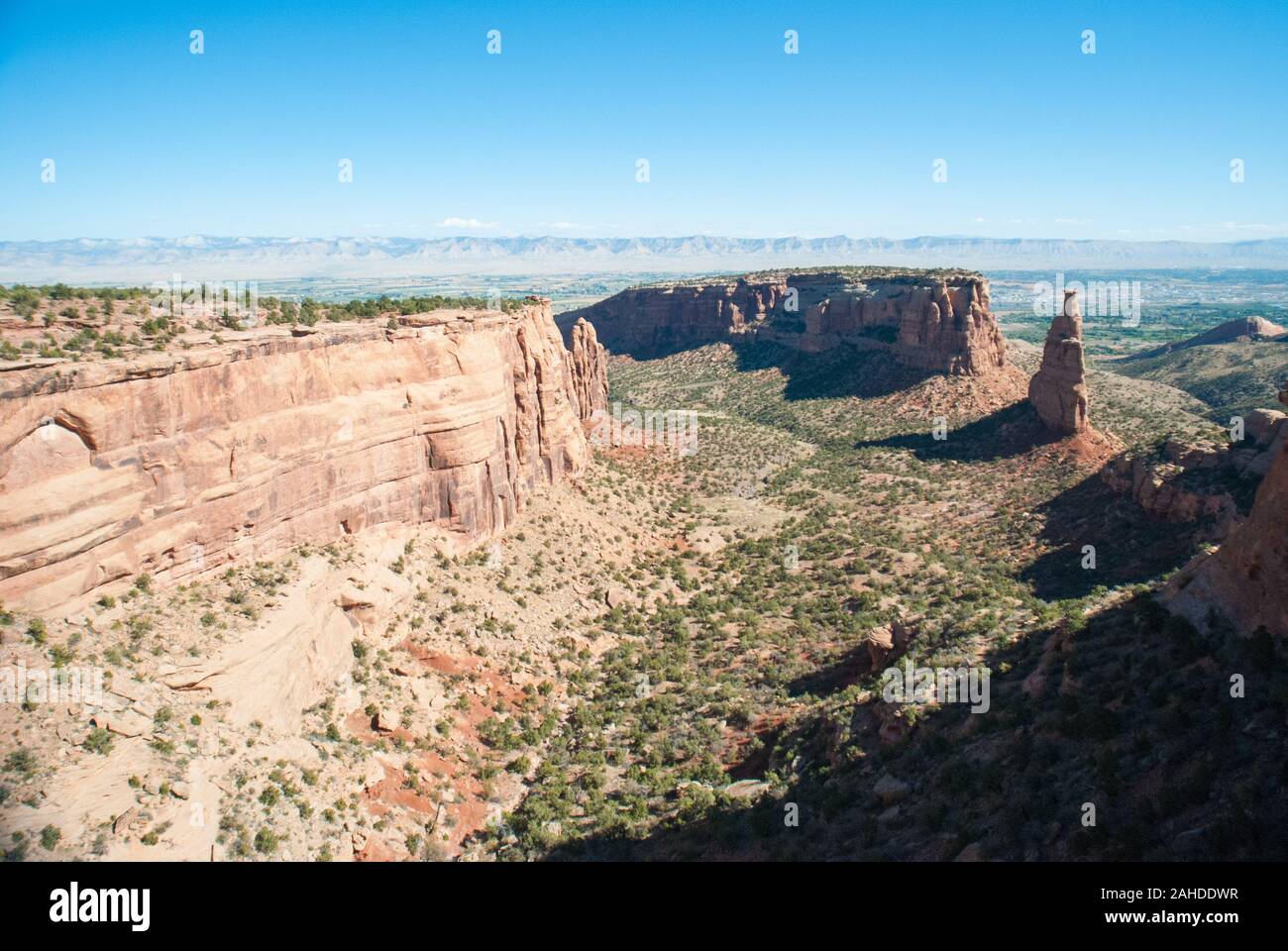 Independence Monument, Colorado National Monument Stockfoto