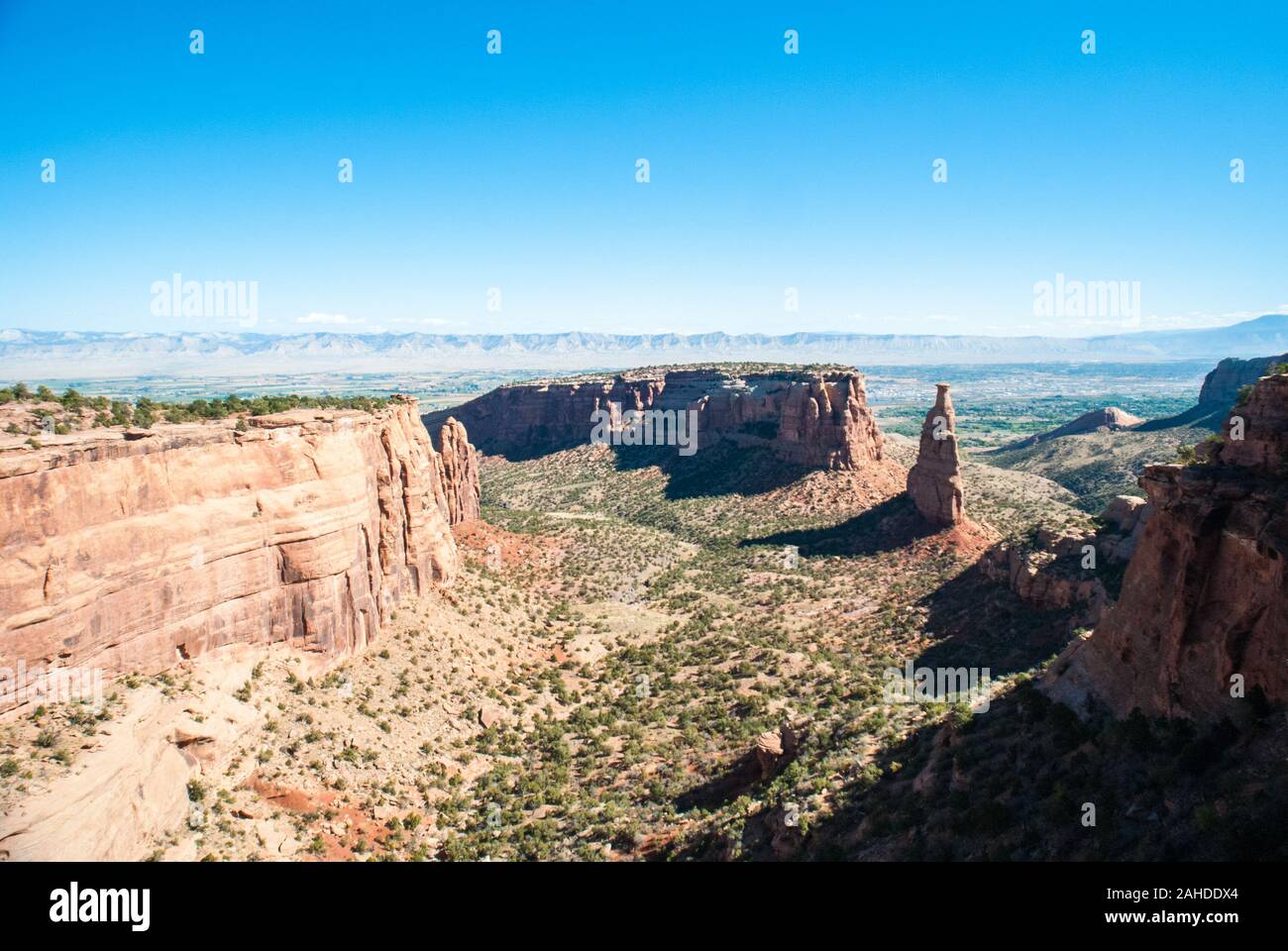Independence Monument, Colorado National Monument Stockfoto