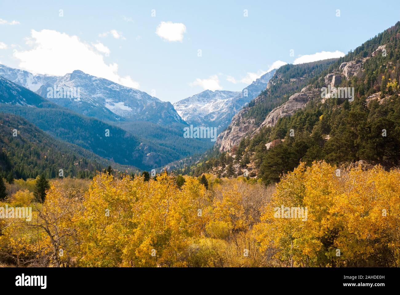 Rocky Mountain National Park, Estes Park, Colorado Stockfoto