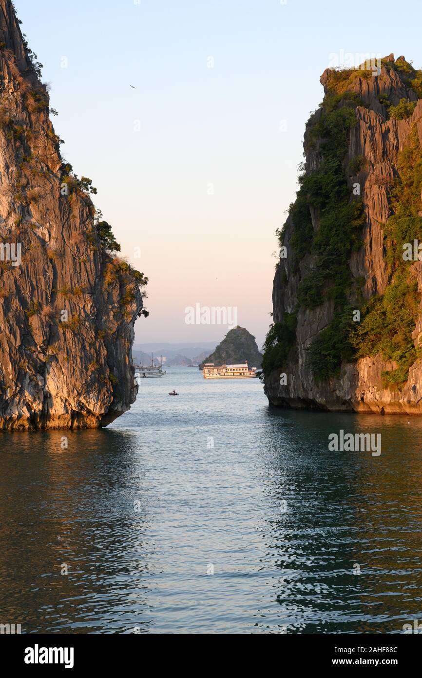 Ha Long Bay, North Vietnam Stockfoto
