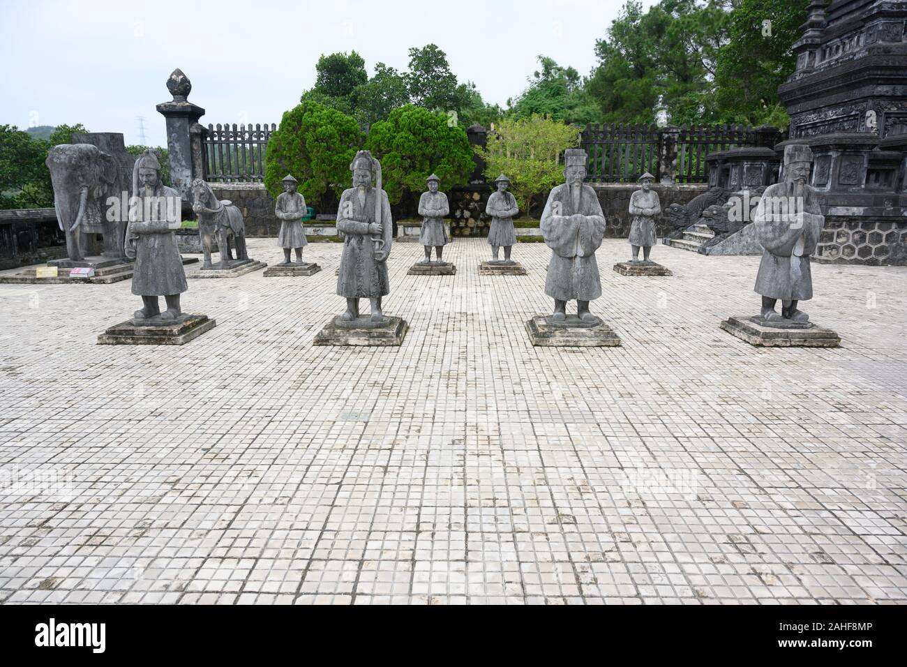 Grab des Kaisers Khai Dinh, Vietnam Stockfoto