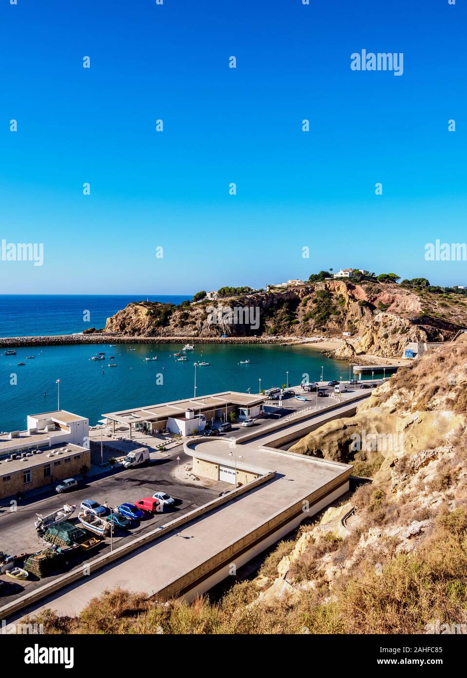 Marina in Albufeira, Algarve, Portugal Stockfoto