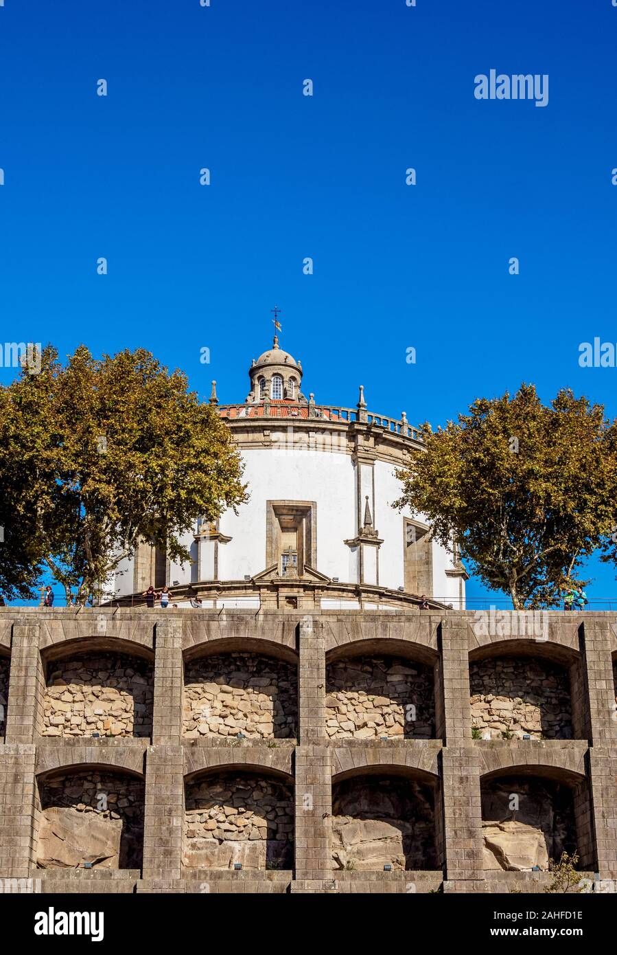 Kloster von Serra do Pilar, Vila Nova de Gaia, Porto, Portugal Stockfoto