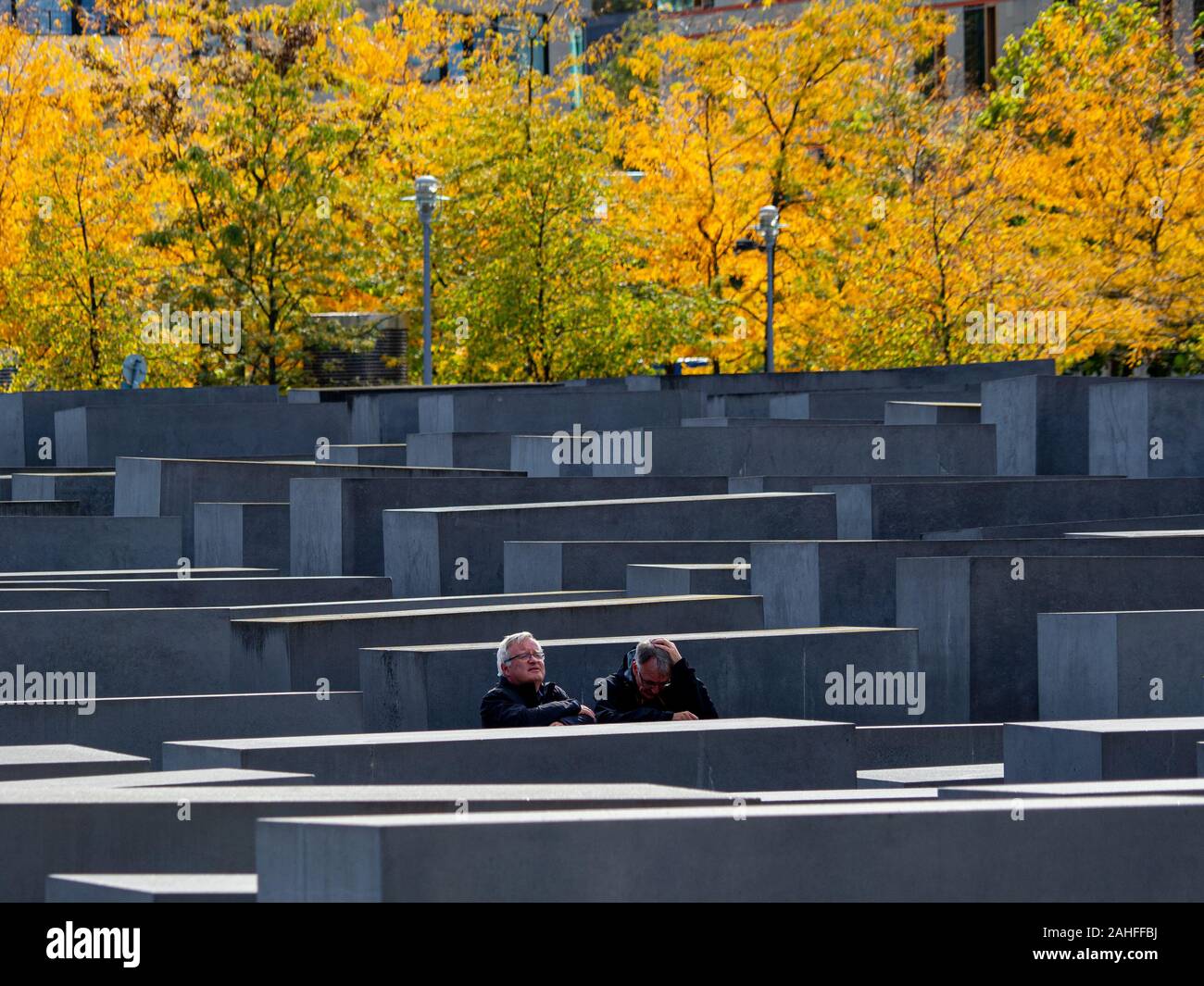 Holocaust Mahnmal - Berlin 2019 Stockfoto