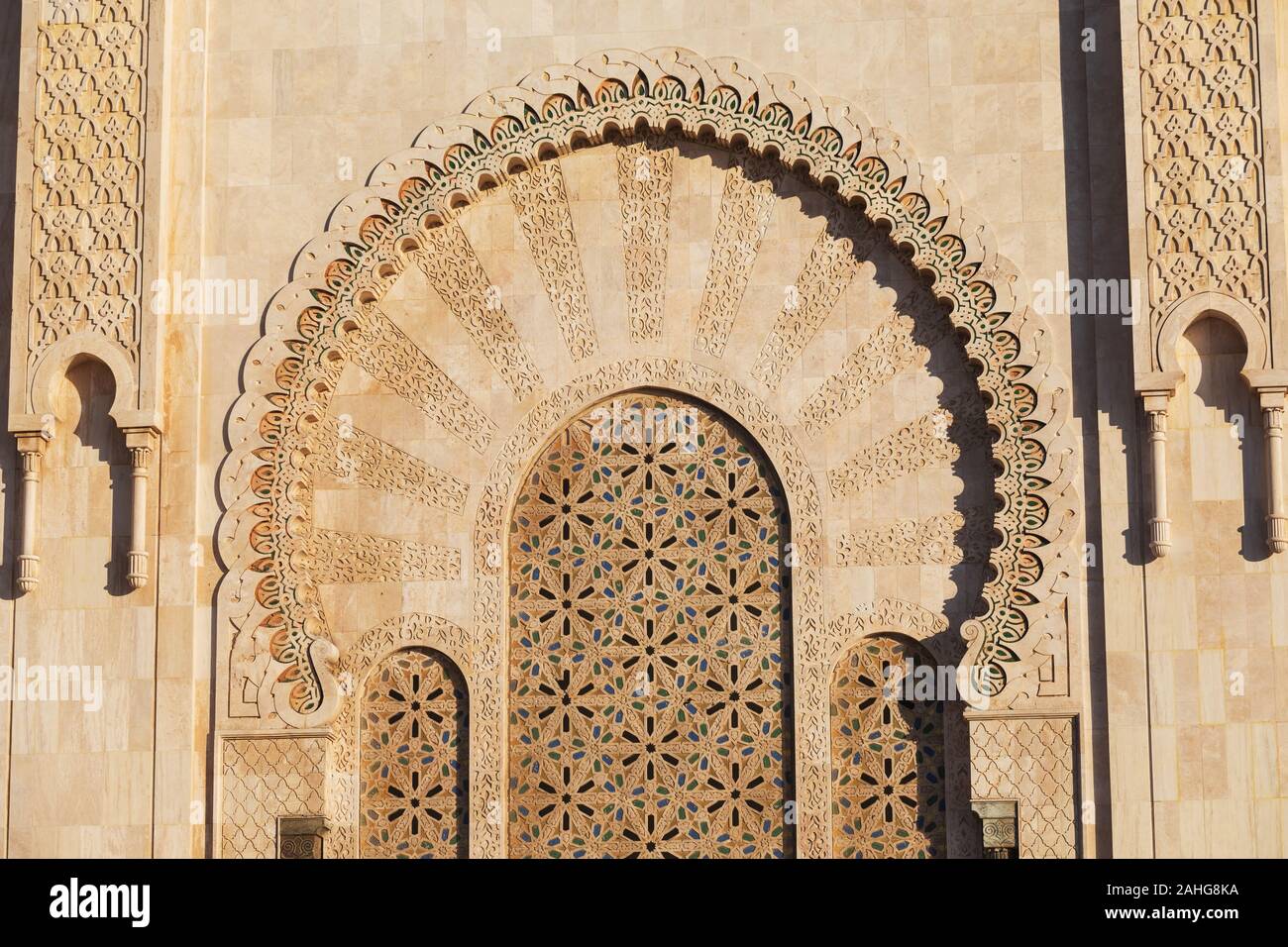 HassanII.Moschee ist eine Moschee in Casablanca, Marokko. Es ist die