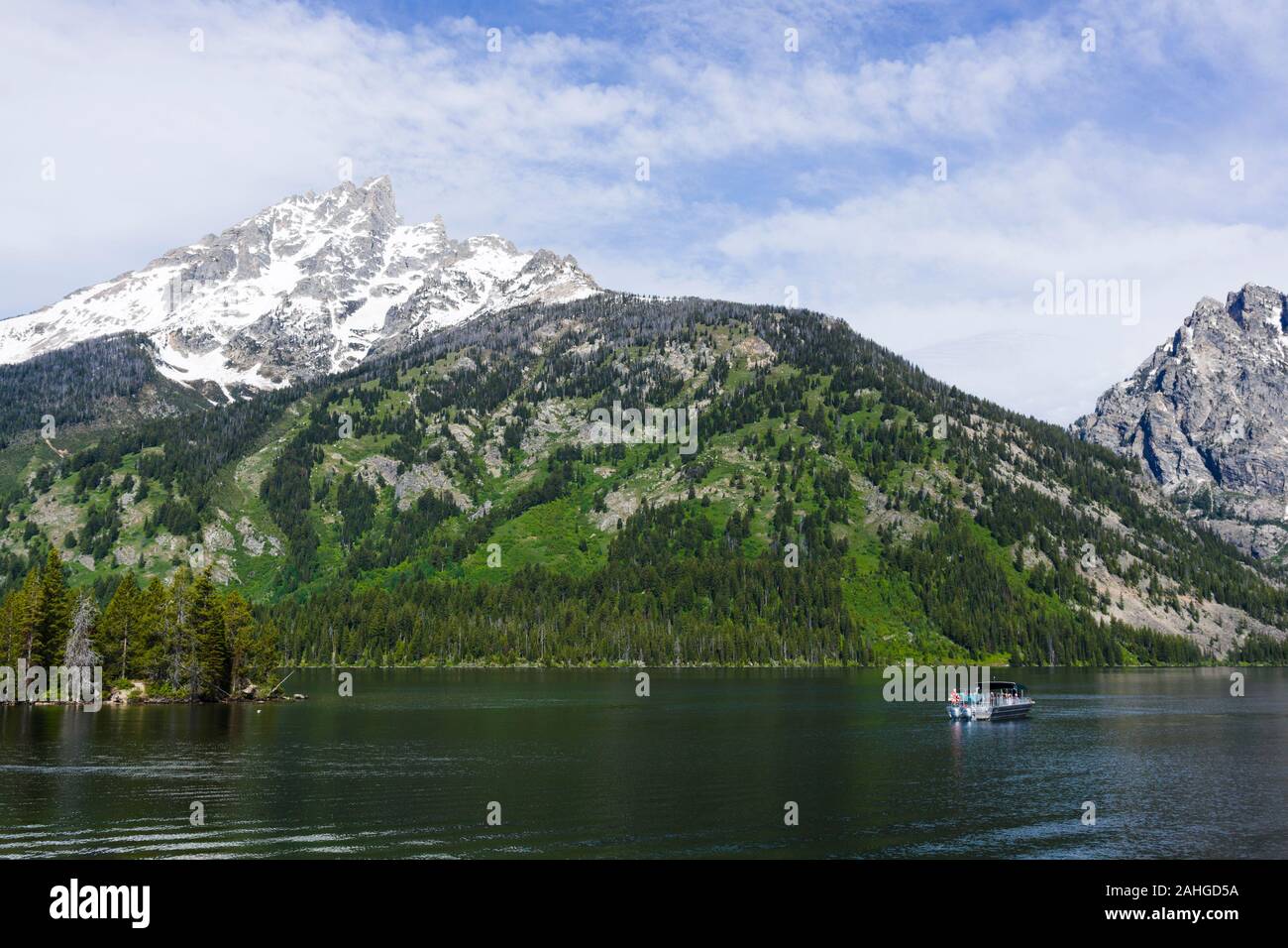 Jenny Lake, Grand Teton National Park, Wyoming, USA Stockfoto