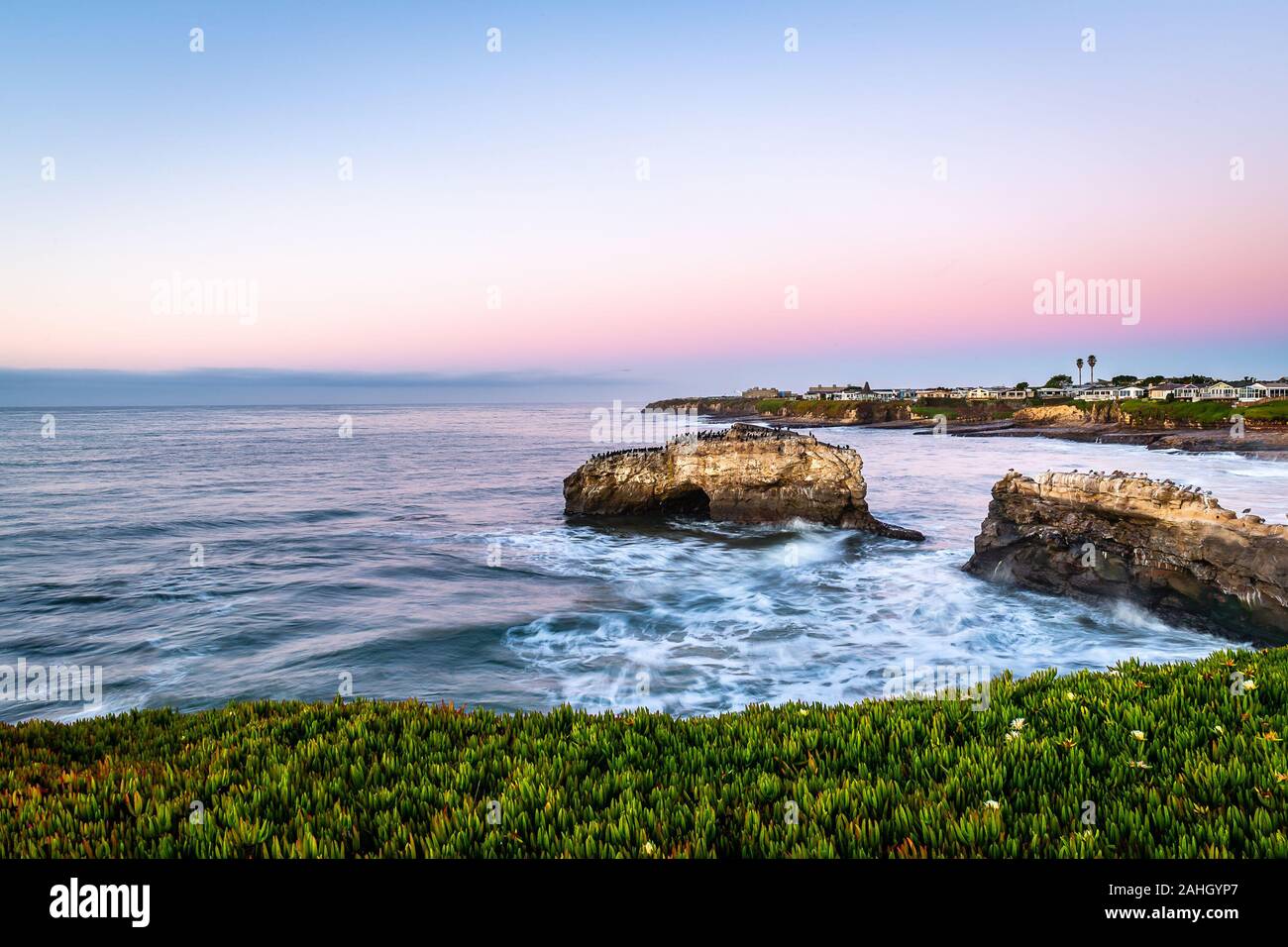 Natural Bridges in der Morgendämmerung Stockfoto