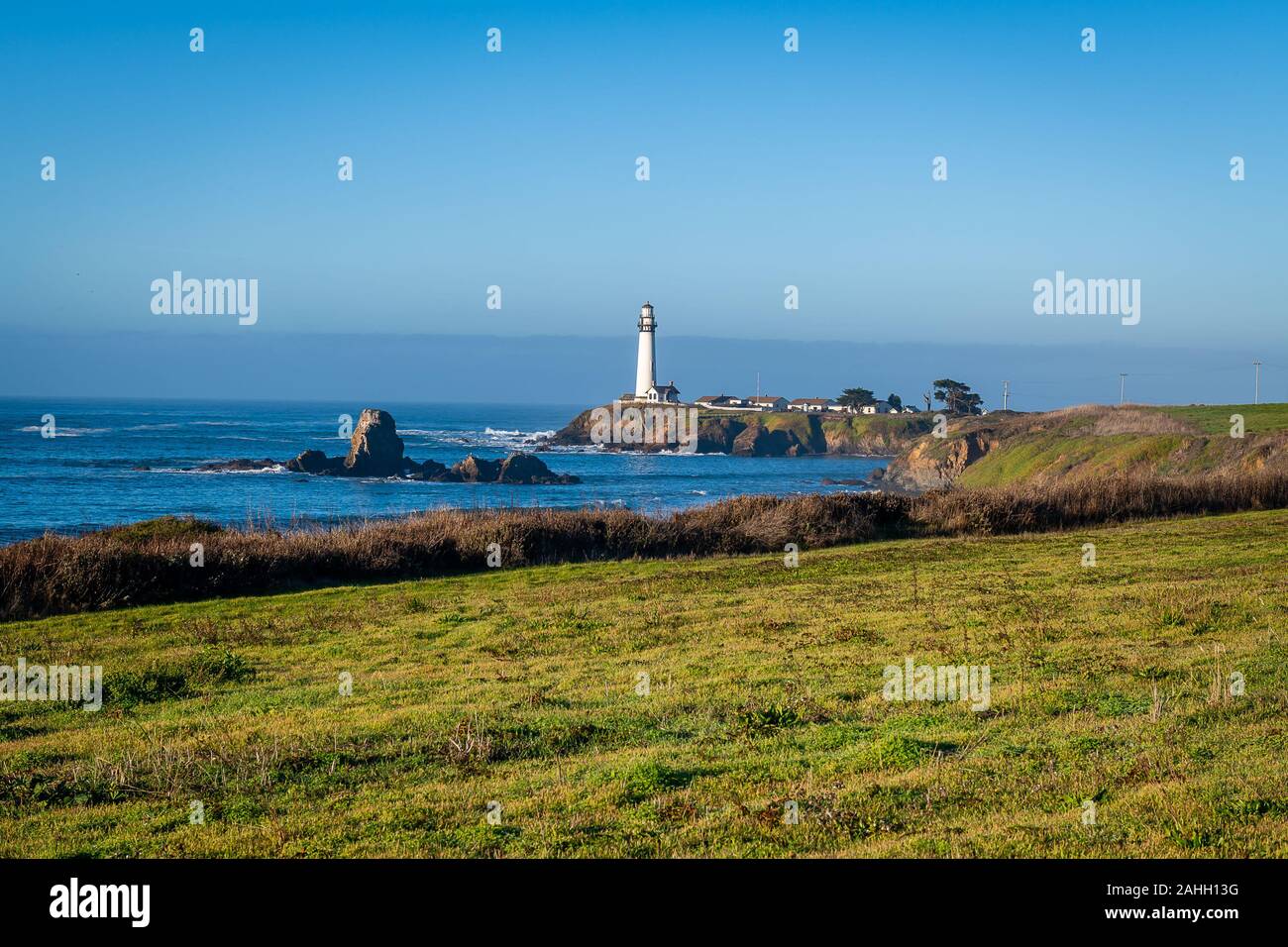 Pigeon Point Lighthouse Stockfoto