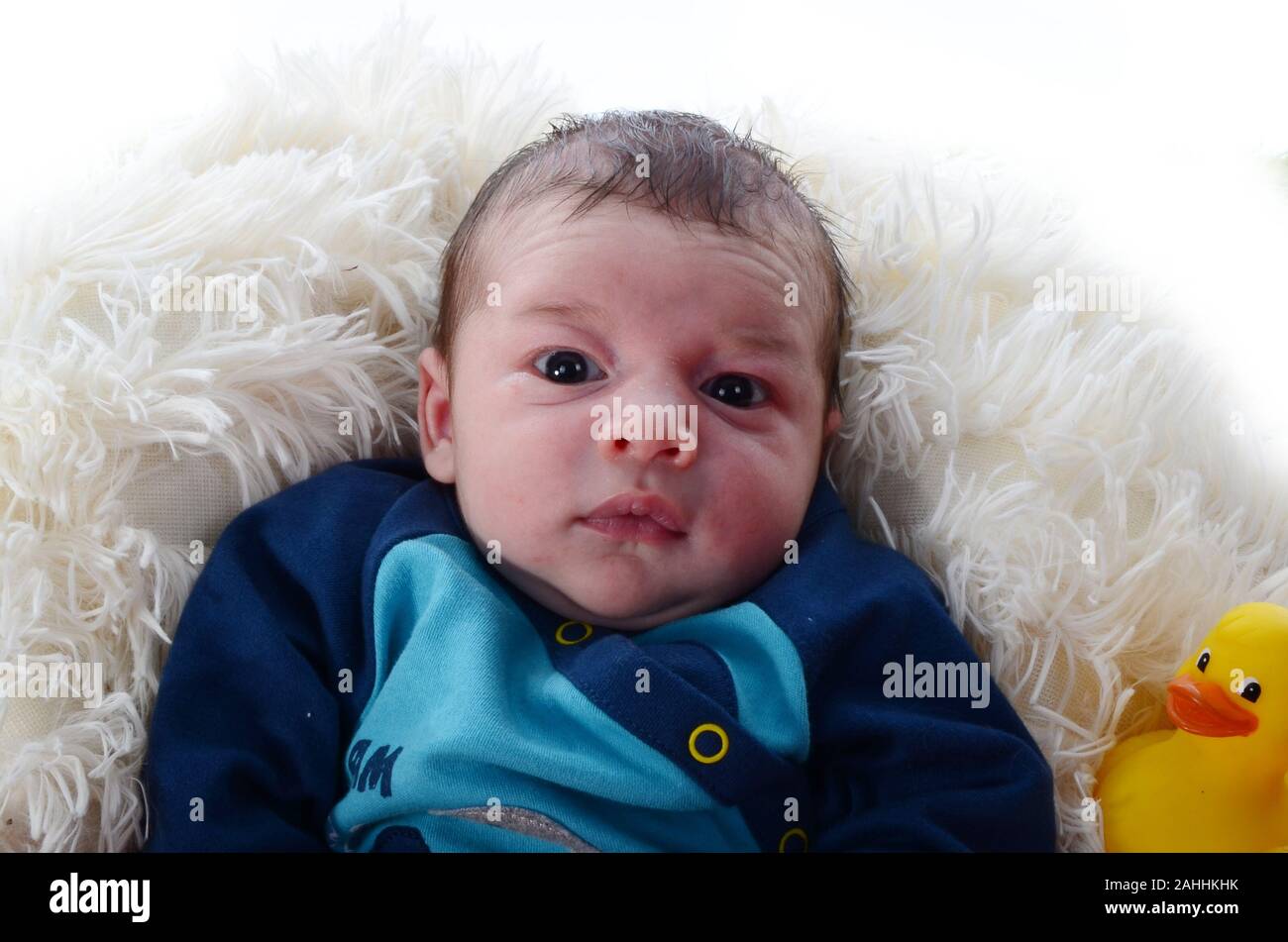 Säugling, Neugeborenes Stockfoto